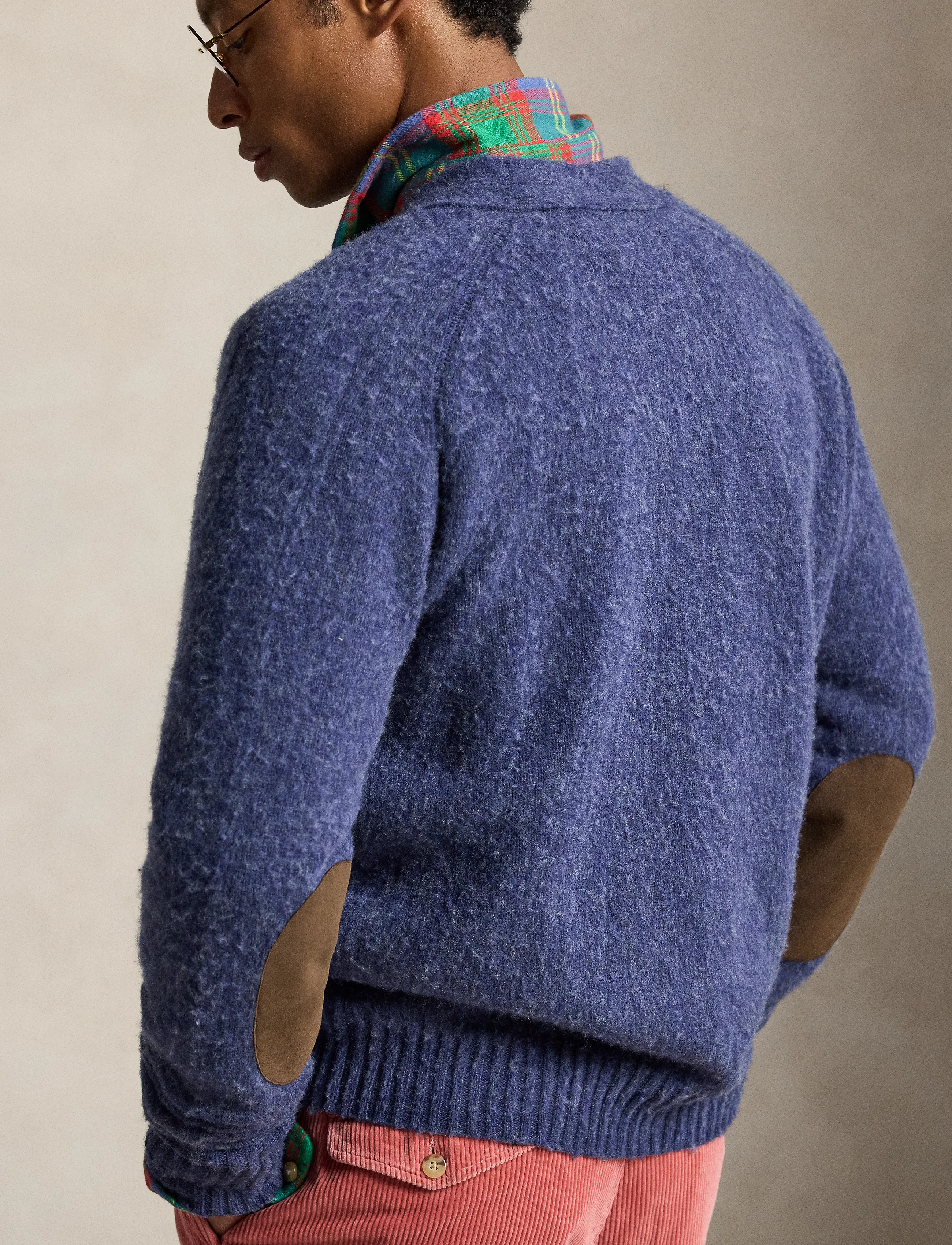 Polo Ralph Lauren - 2/10 WOOL/CASH RWS-SWEATER-CARDIGAN - cardigans - basalt navy hthr - 3