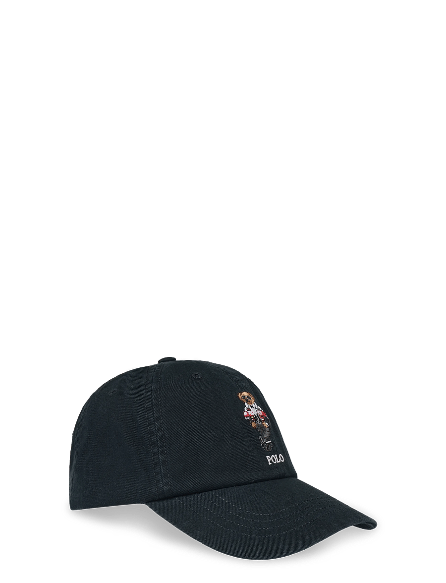 Polo Ralph Lauren - Polo Bear Twill Ball Cap - kappen - polo black - 0