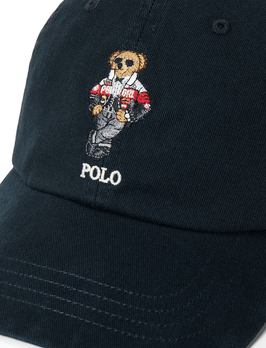 Polo Ralph Lauren - Polo Bear Twill Ball Cap - kappen - polo black - 3