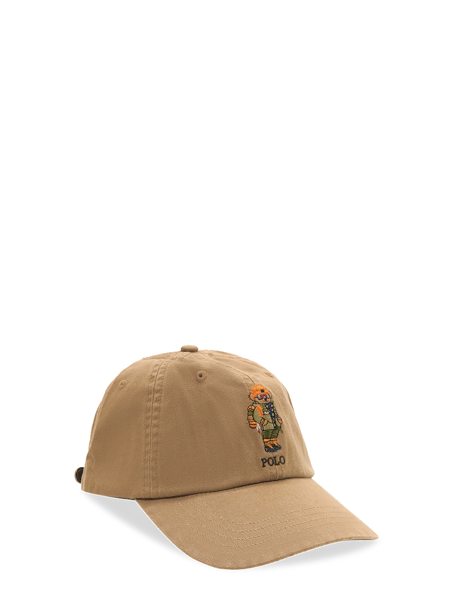 Polo Ralph Lauren - 16/1 TWILL-WVN-CAP - kasketter - desert khaki - 0