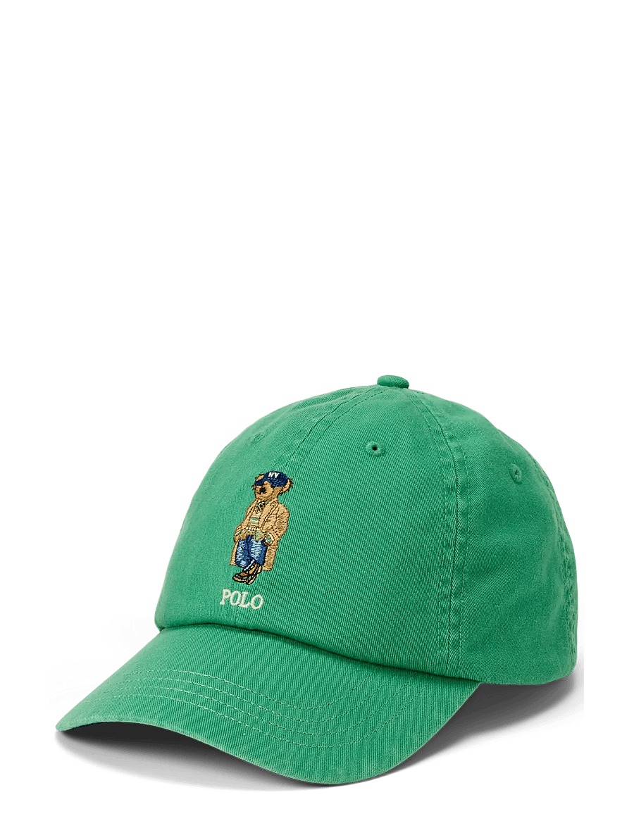 Polo Ralph Lauren - Polo Bear Twill Ball Cap - caps - raft green - 0