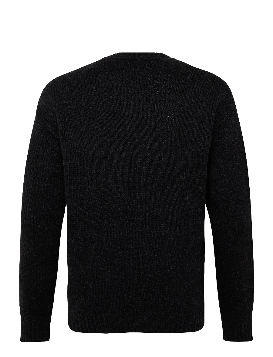 Polo Ralph Lauren - Wool-Blend Crewneck Sweater - rundhals - black marl - 1