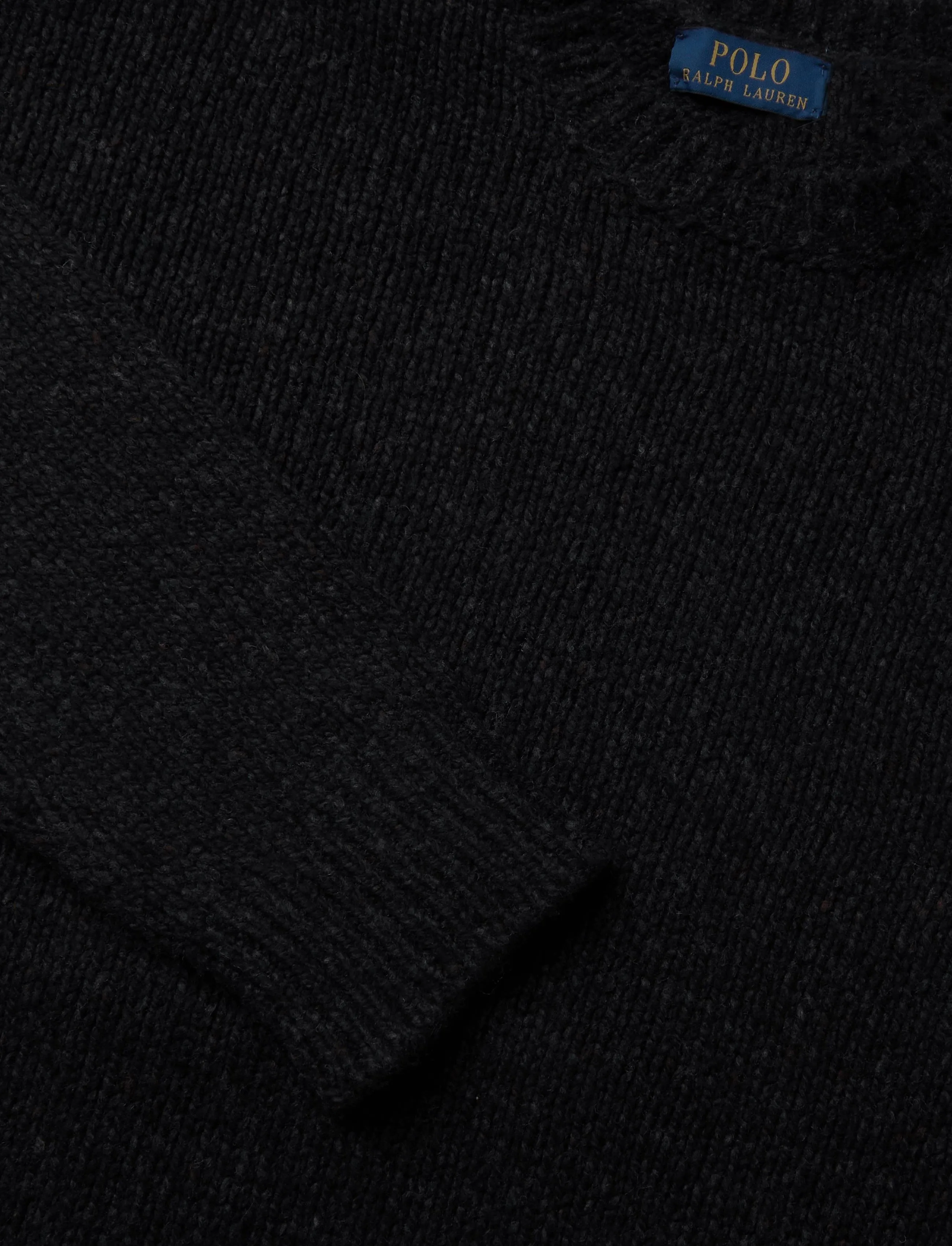 Polo Ralph Lauren - Wool-Blend Crewneck Sweater - rundhals - black marl - 2