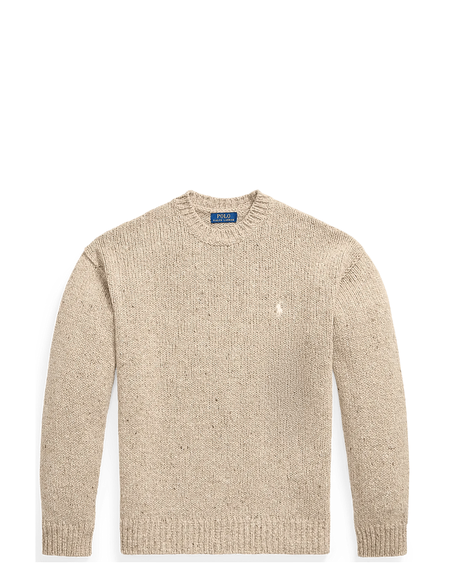 Polo Ralph Lauren - Wool-Blend Crewneck Sweater - oatmeal marl - 0