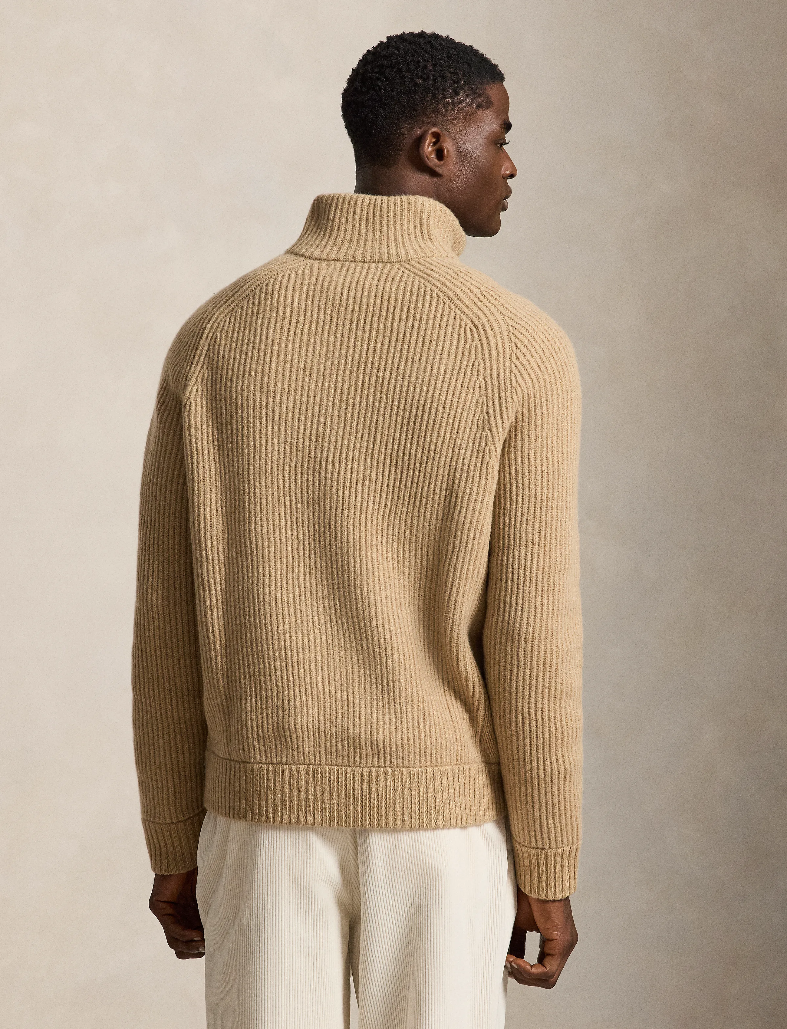 Polo Ralph Lauren Wool-Cashmere Full-Zip Sweater stickade tröjor herr – bild 2