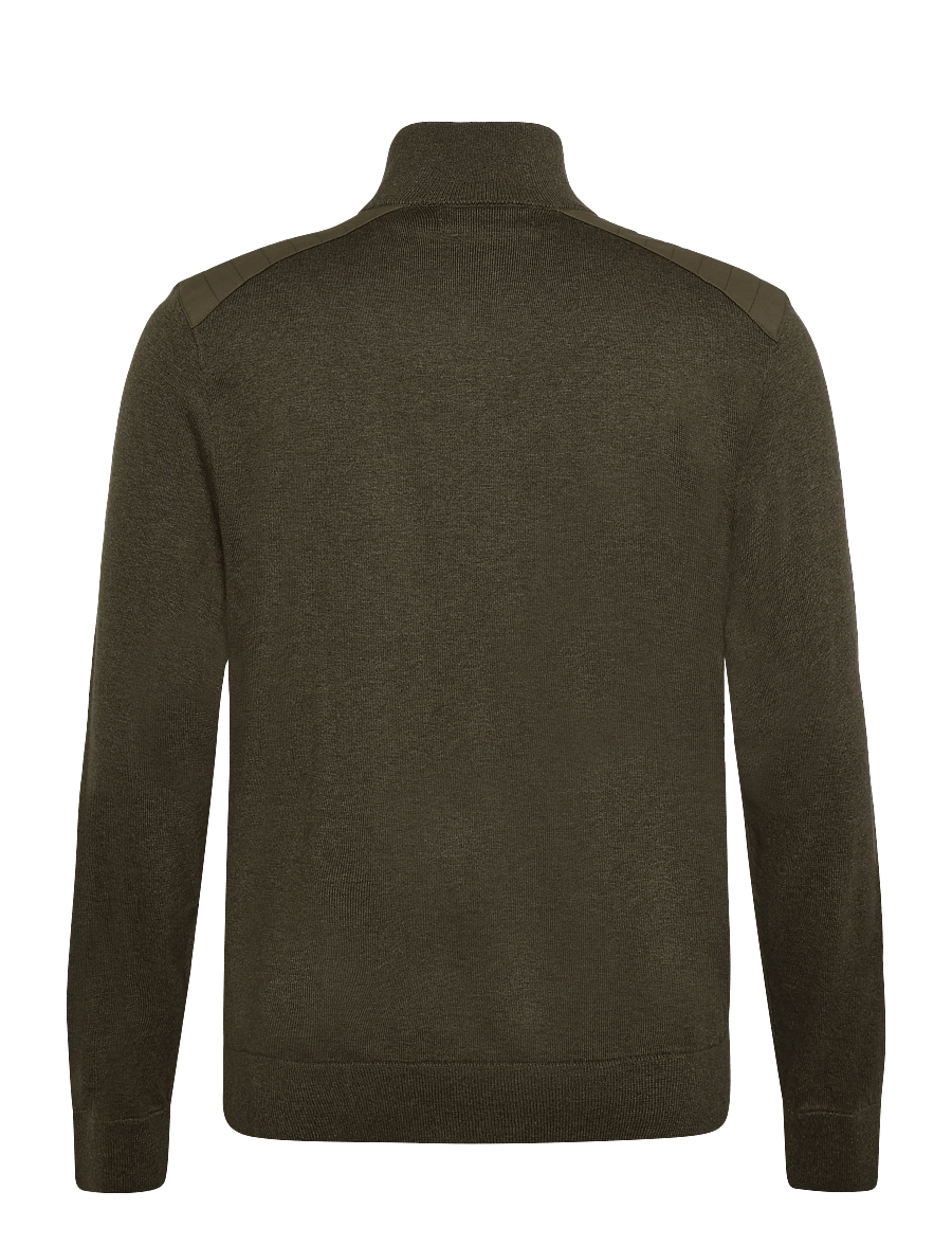 Polo Ralph Lauren - Hybrid Mockneck Cardigan - cardigans - olive combo - 1
