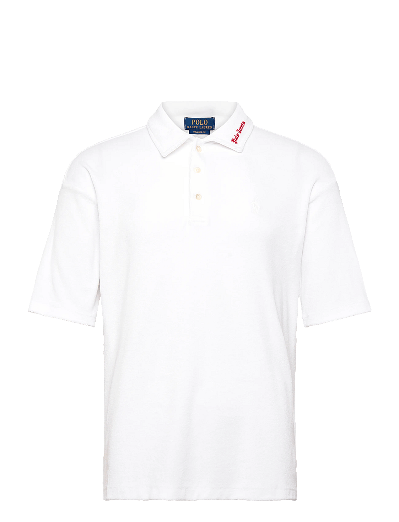 Polo Ralph Lauren - Relaxed Fit Terry Polo Shirt - toppe & t-shirts - white - 0