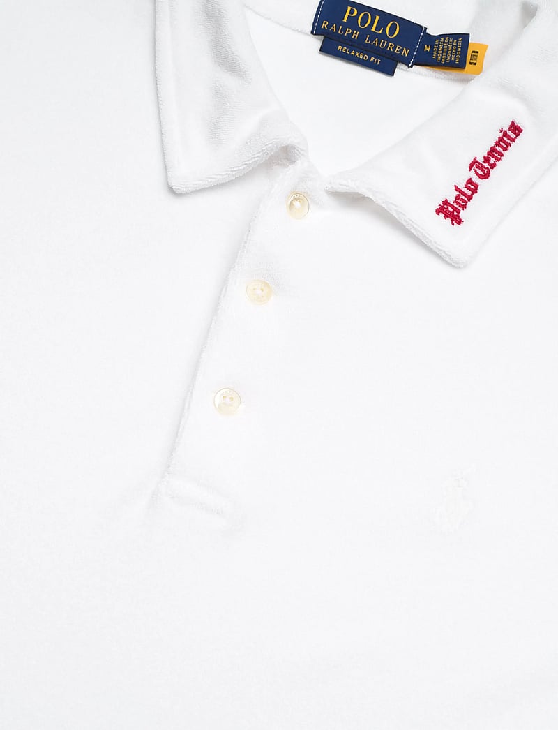 Polo Ralph Lauren - Relaxed Fit Terry Polo Shirt - toppe & t-shirts - white - 2