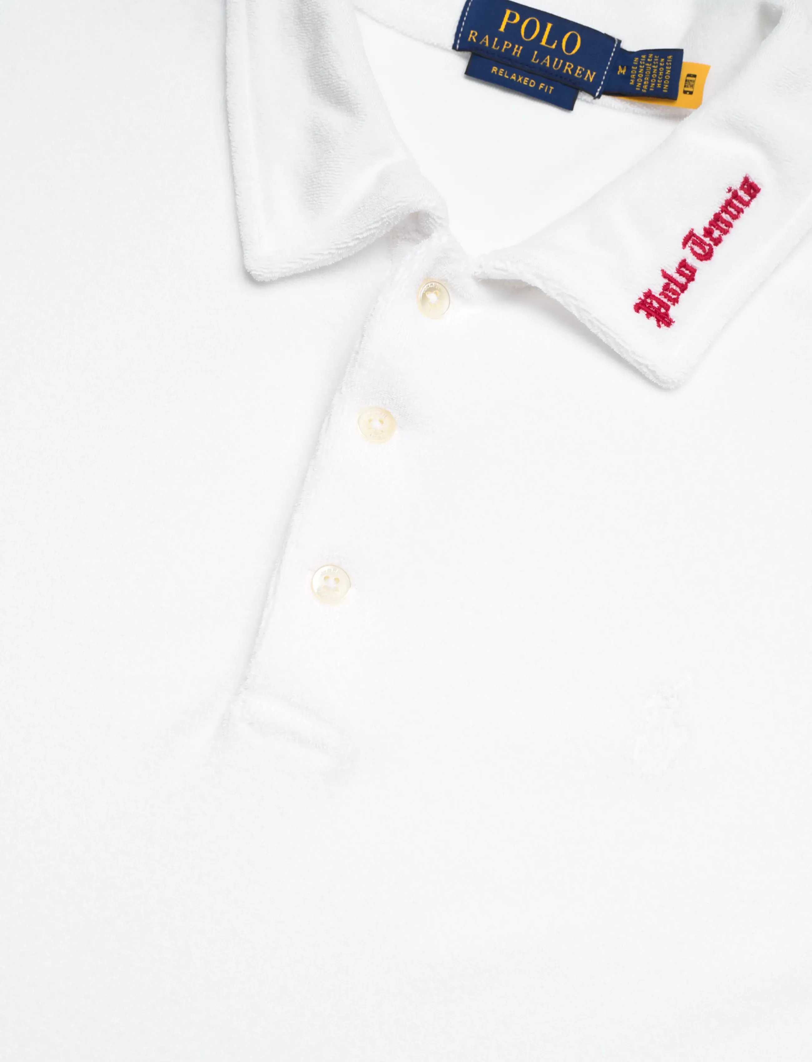 Polo Ralph Lauren - Relaxed Fit Terry Polo Shirt - tops & t-shirts - white - 2