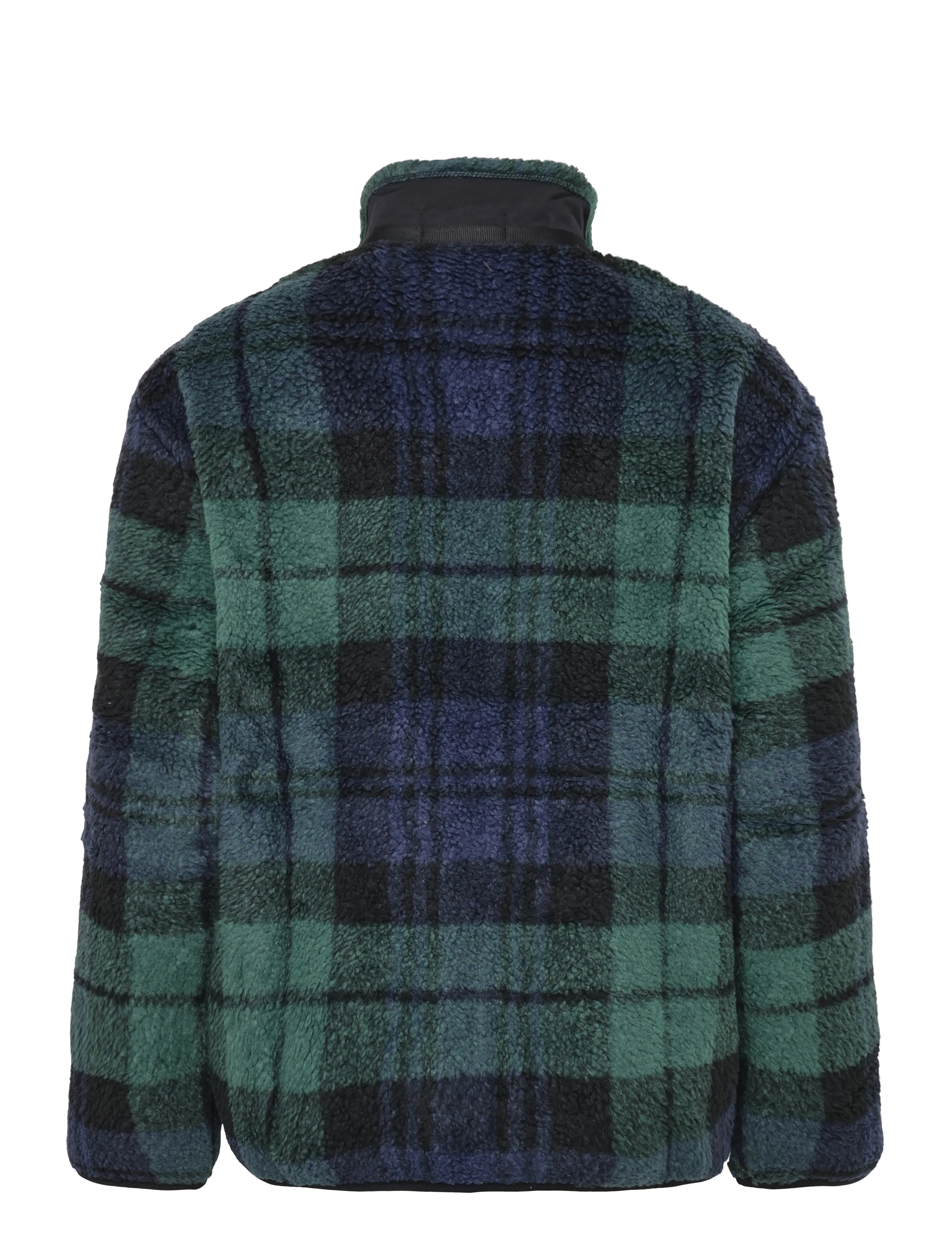 Polo Ralph Lauren - Plaid Pile Fleece Jacket - hybrid-jacken - blackwatch plaid - 2