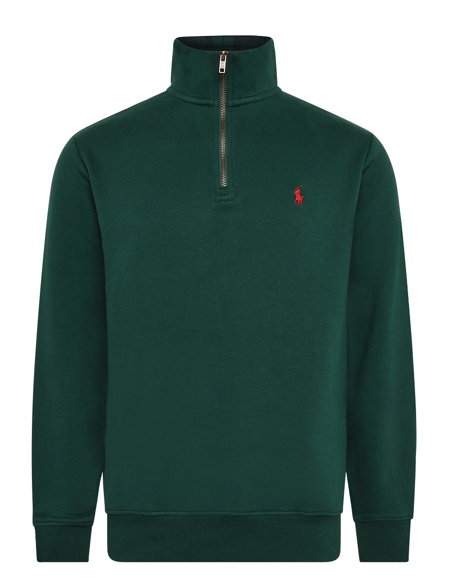 Polo Ralph Lauren - The RL Fleece Quarter-Zip Sweatshirt - swetry zapinane do połowy - moss agate - 2