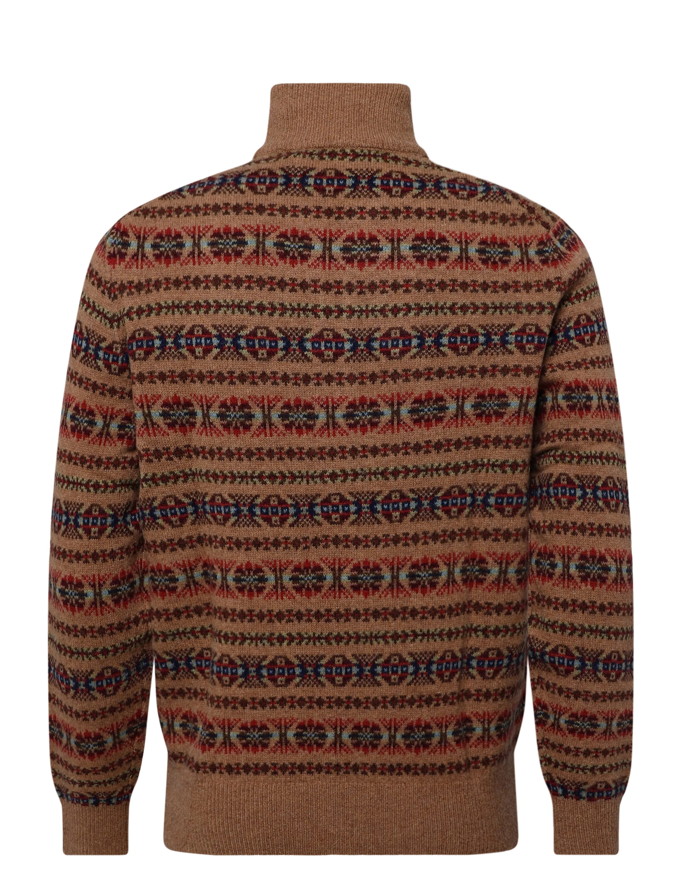 Polo Ralph Lauren - Fair Isle Wool Mockneck Sweater - multi combo - 2