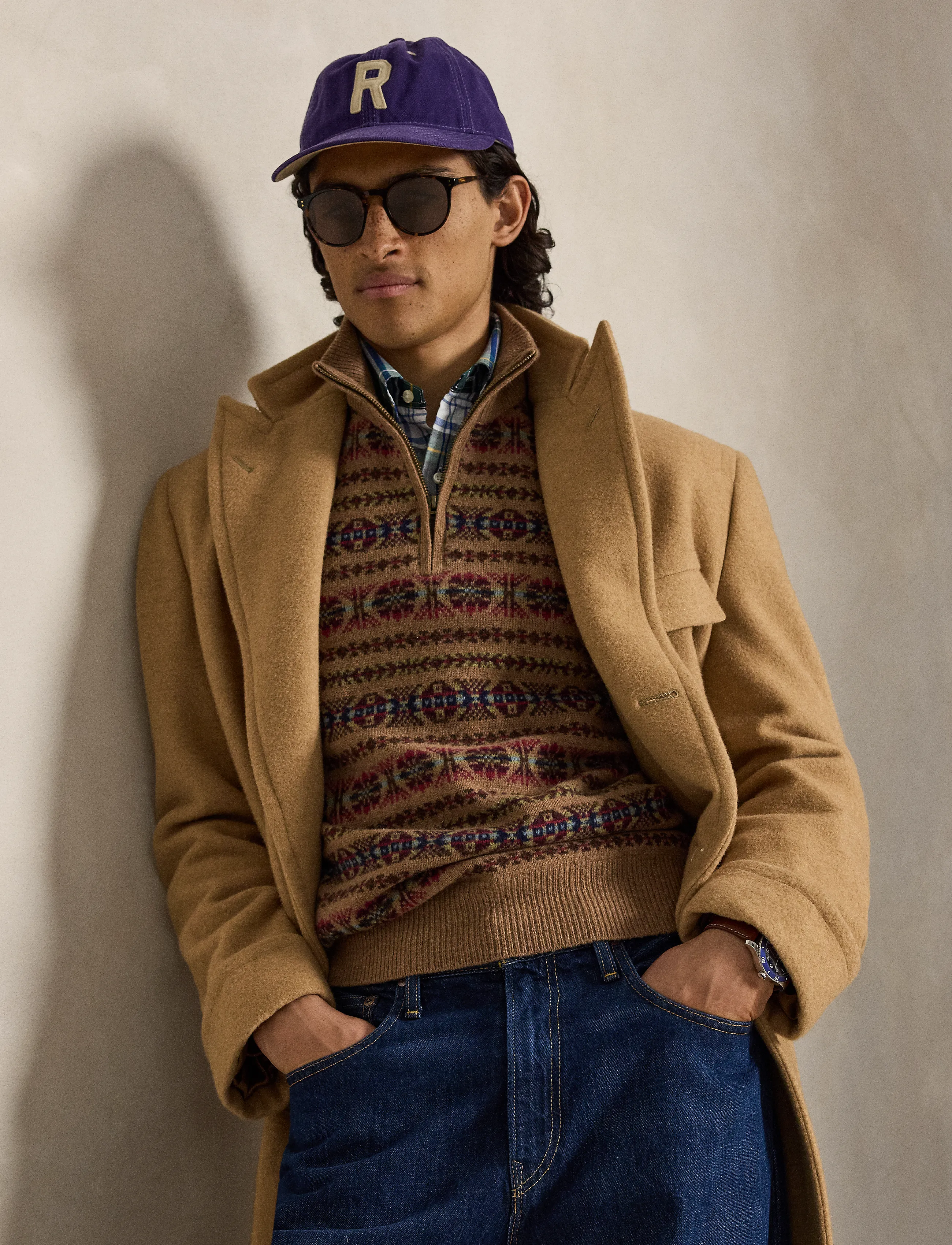 Polo Ralph Lauren - Fair Isle Wool Mockneck Sweater - multi combo - 5