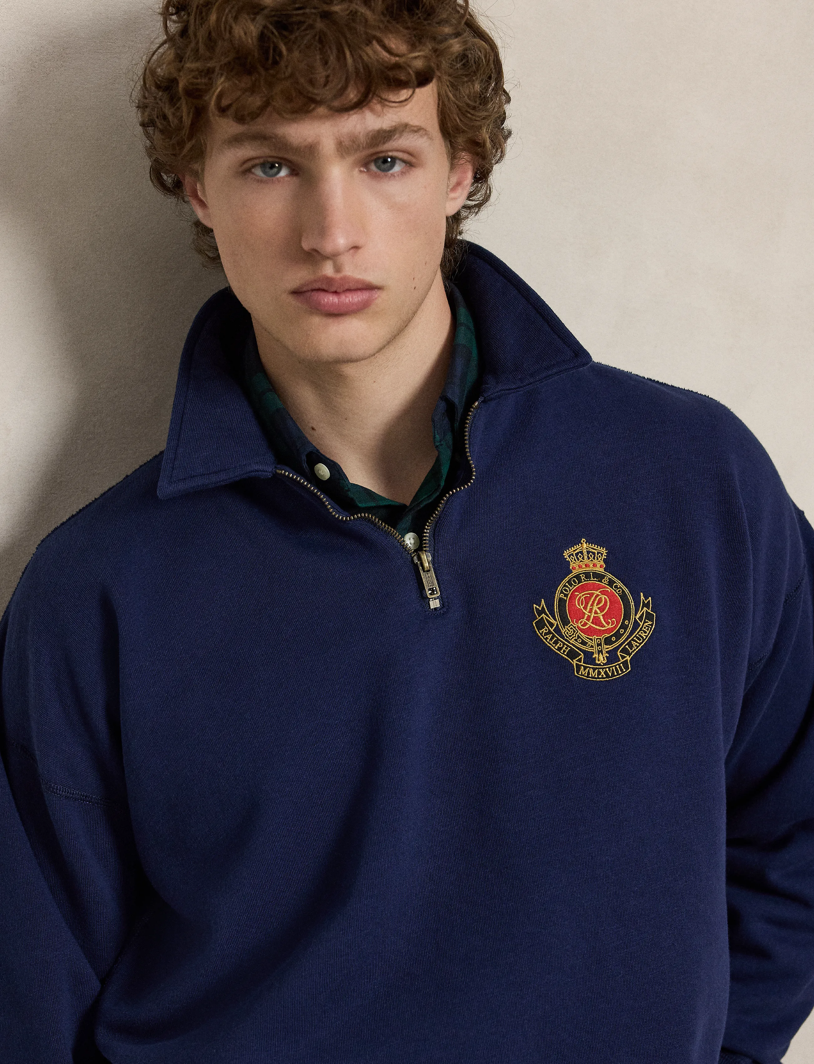 Polo Ralph Lauren - Vintage Fit Crest Sweatshirt - newport navy - 4