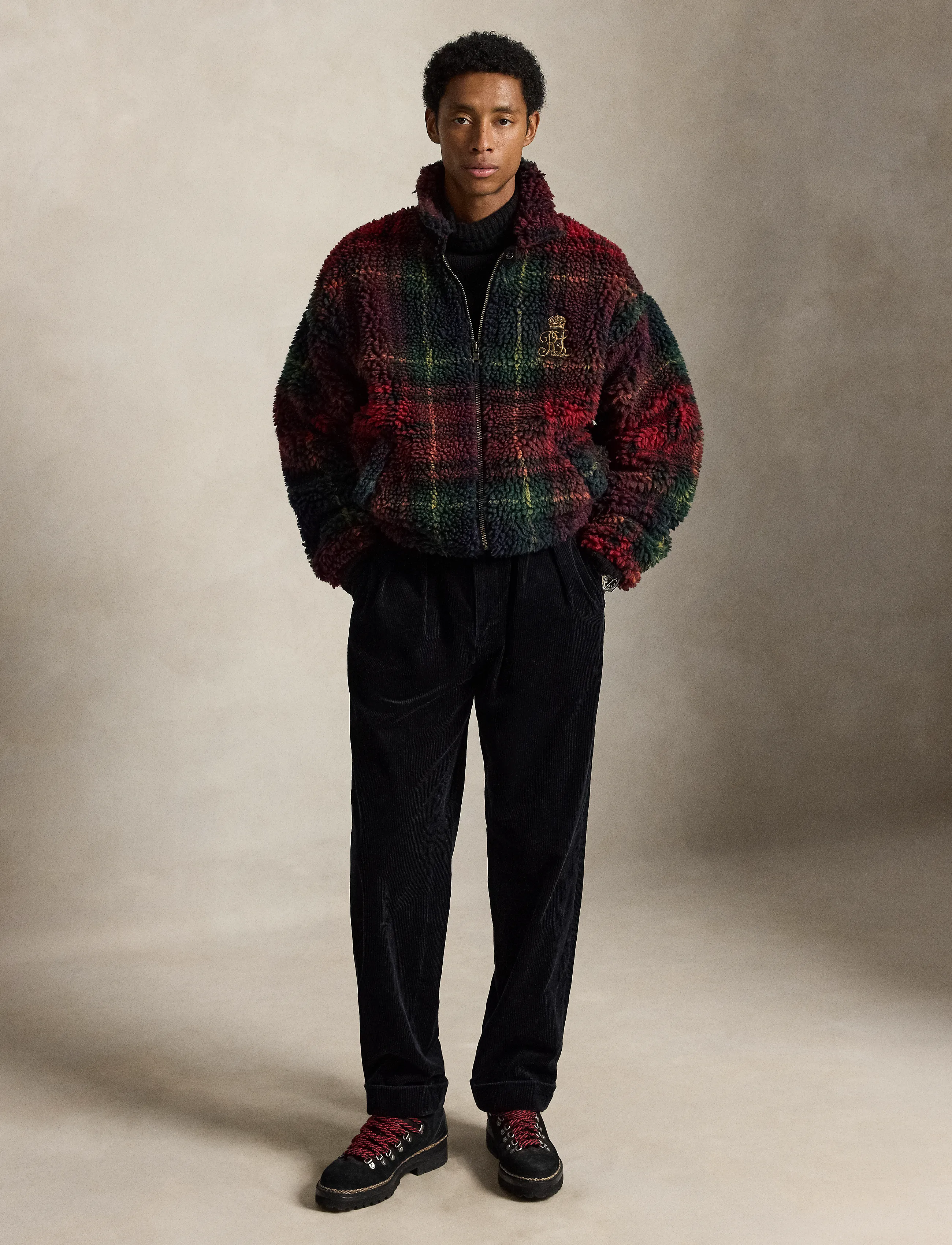 Polo Ralph Lauren Fleecejacka Relaxed Fit herr – bild 2