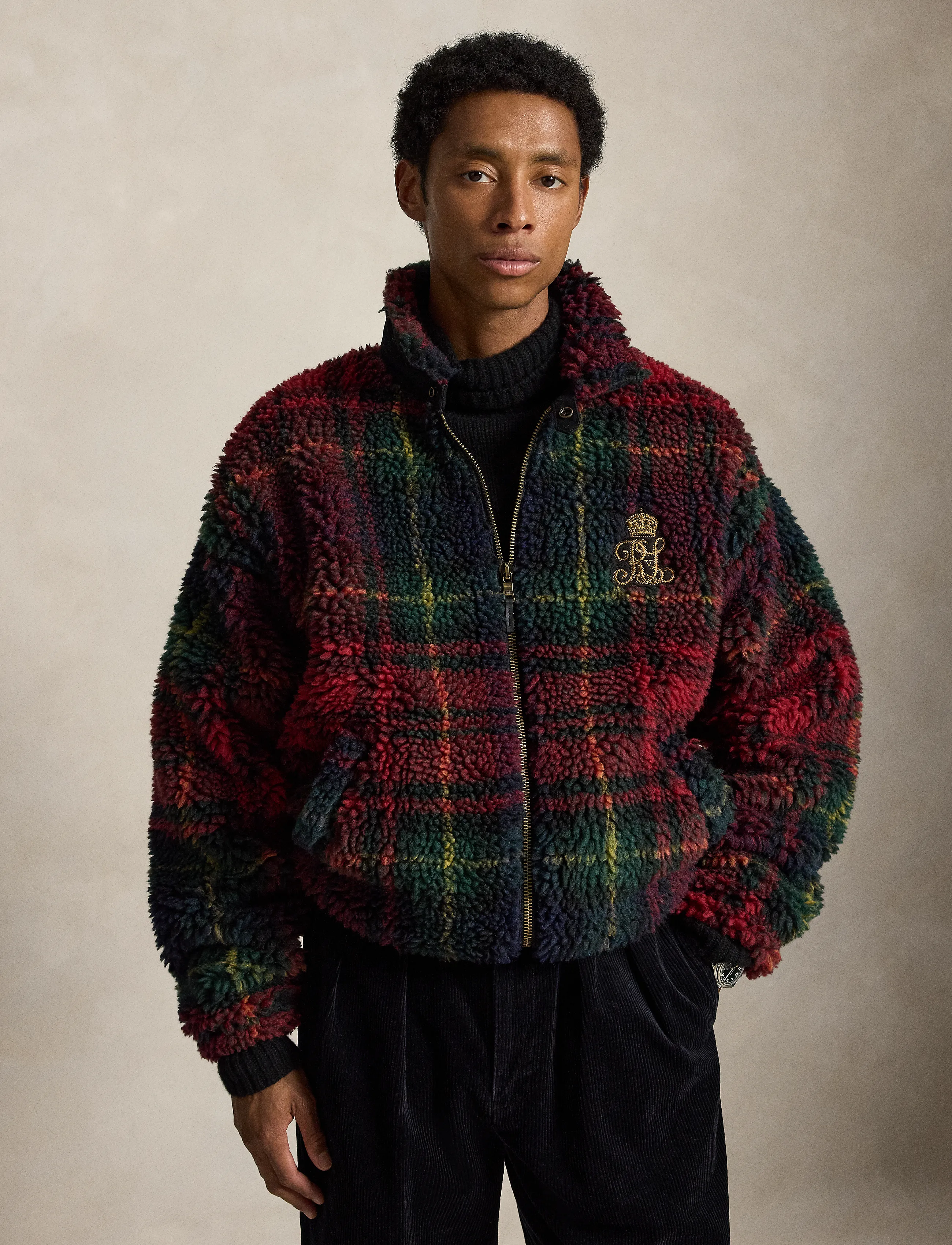 Polo Ralph Lauren Fleecejacka Relaxed Fit herr – bild 6