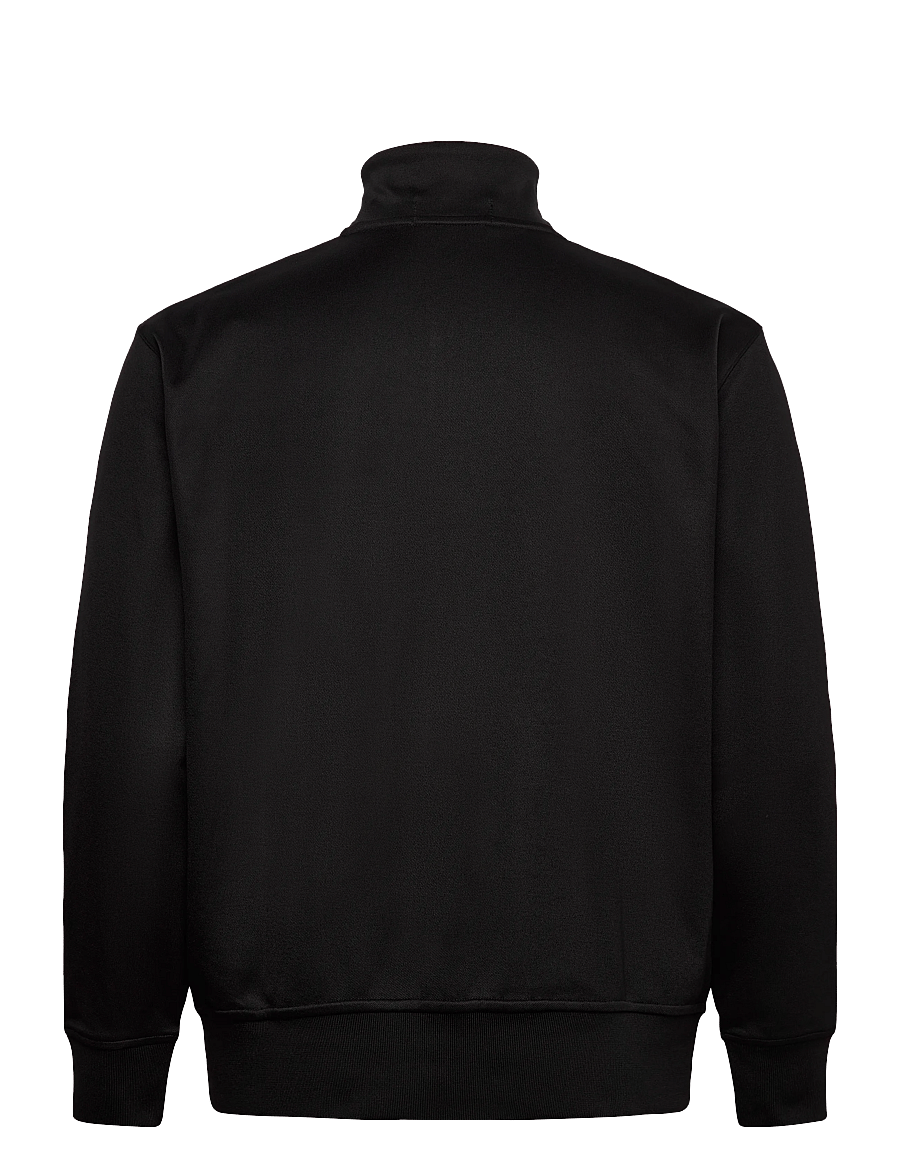 Polo Ralph Lauren - Embroidered Plaited Tricot Track Jacket - sweatshirts - polo black multi - 1