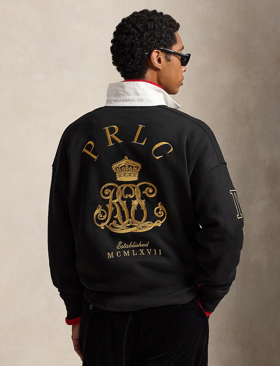 Polo Ralph Lauren - Relaxed Fit Big Pony Rugby Sweatshirt - fleece-pullover - polo black - 3