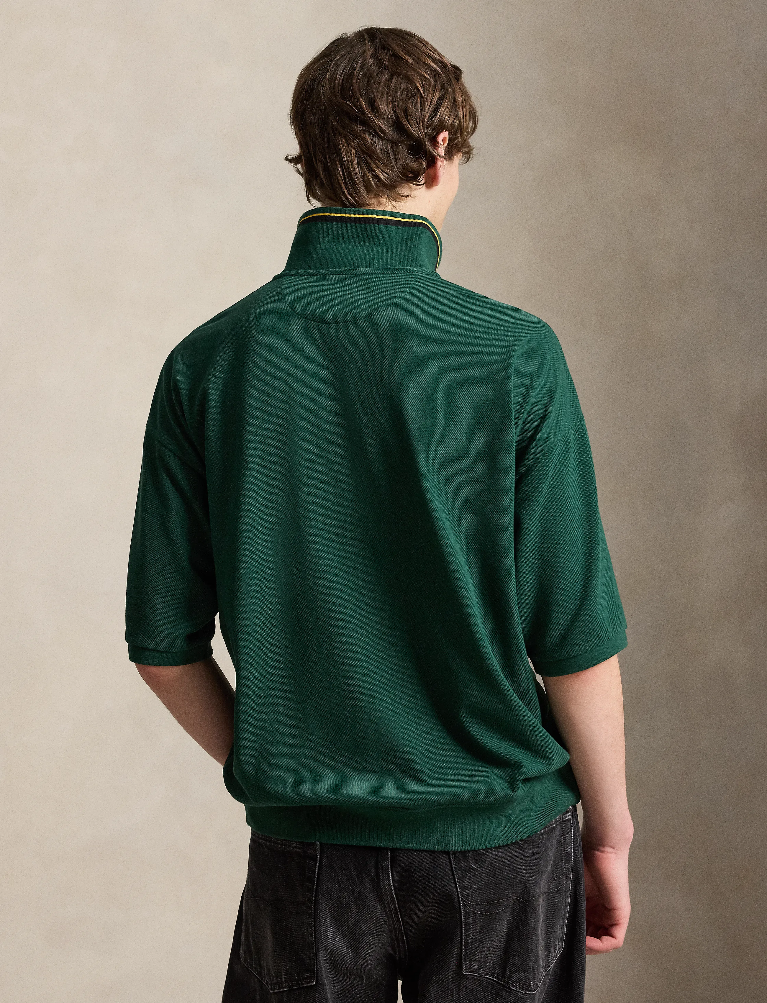 Polo Ralph Lauren Relaxed Fit Crest Mesh Polo Shirt pikéer herr – bild 2