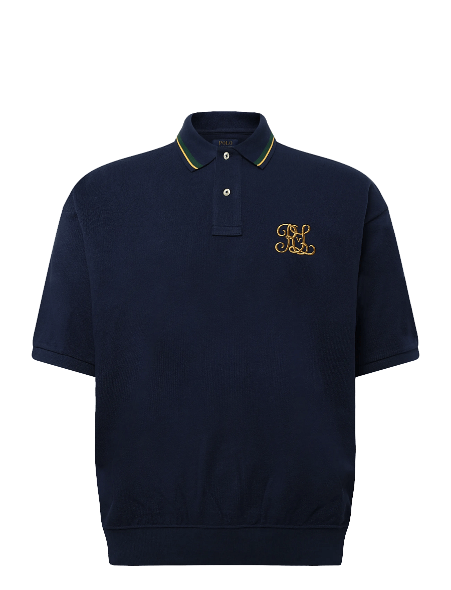 Polo Ralph Lauren - Relaxed Fit Crest Mesh Polo Shirt - kurzärmelig - newport navy - 0