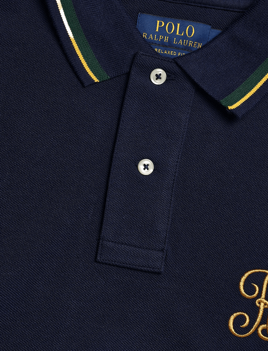 Polo Ralph Lauren - Relaxed Fit Crest Mesh Polo Shirt - kurzärmelig - newport navy - 2
