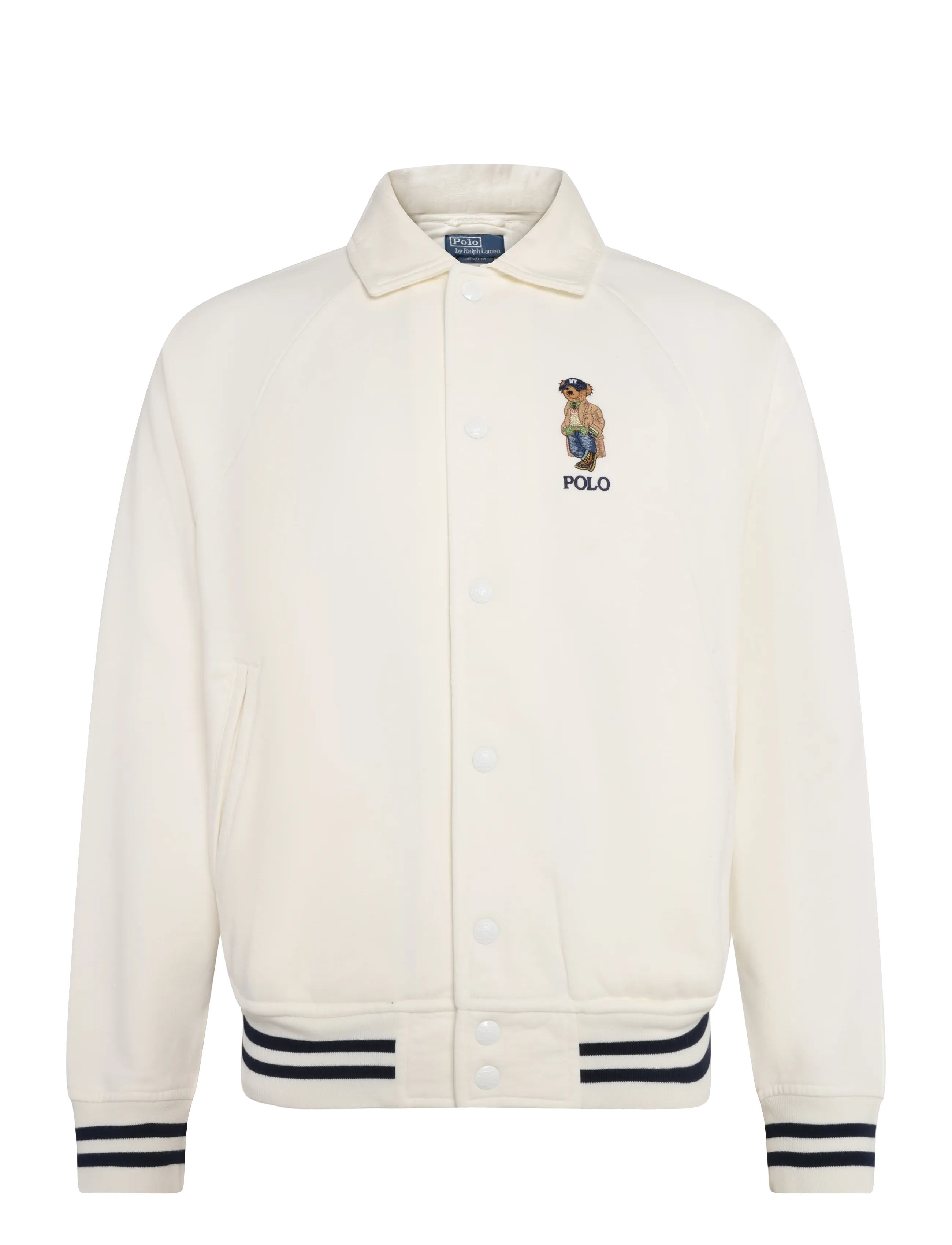 Polo Ralph Lauren - The Bayport Vintage Fit Polo Bear Jacket - collegejakker - trphy crm-hrtg be - 1