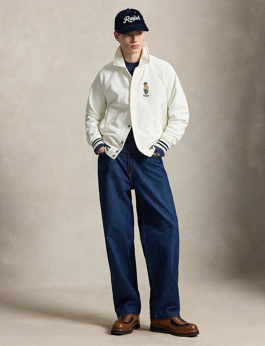 Polo Ralph Lauren - The Bayport Vintage Fit Polo Bear Jacket - collegejakker - trphy crm-hrtg be - 4
