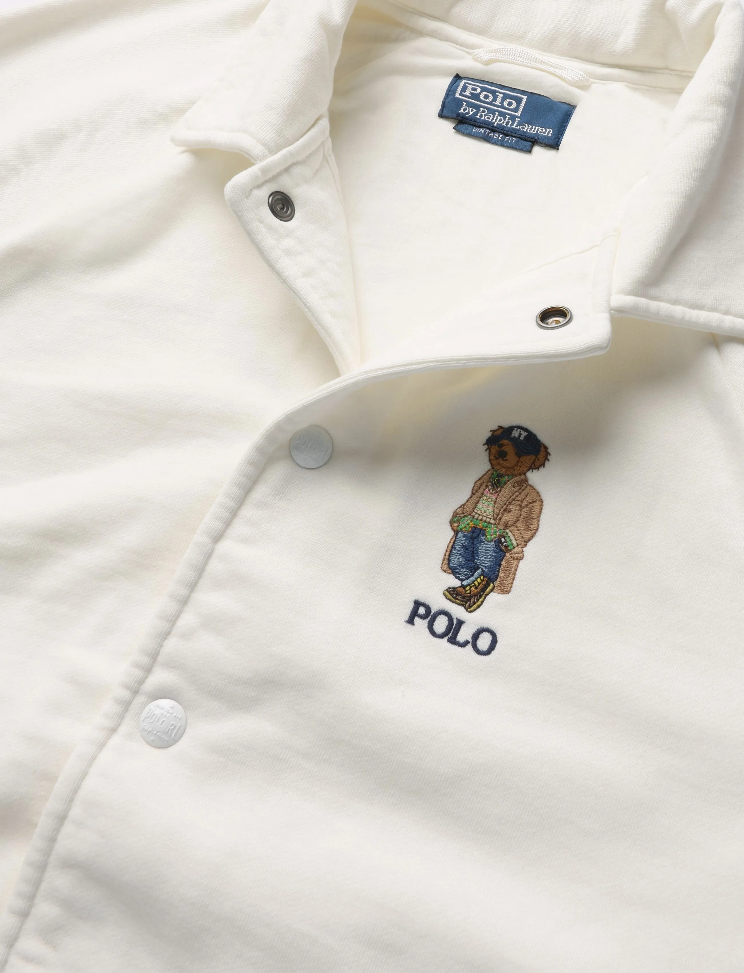 Polo Ralph Lauren - The Bayport Vintage Fit Polo Bear Jacket - collegejakker - trphy crm-hrtg be - 5