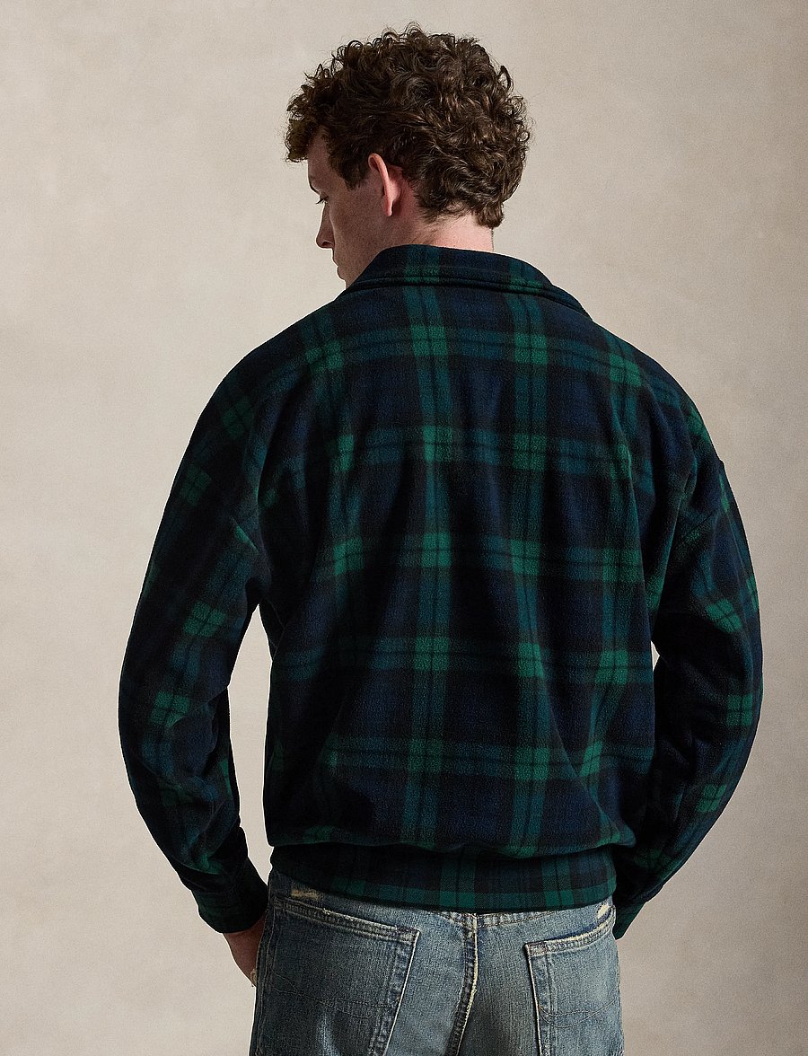 Polo Ralph Lauren - Polo Bear Plaid Fleece Sweatshirt - teddy-pusad - blackwatch - 3