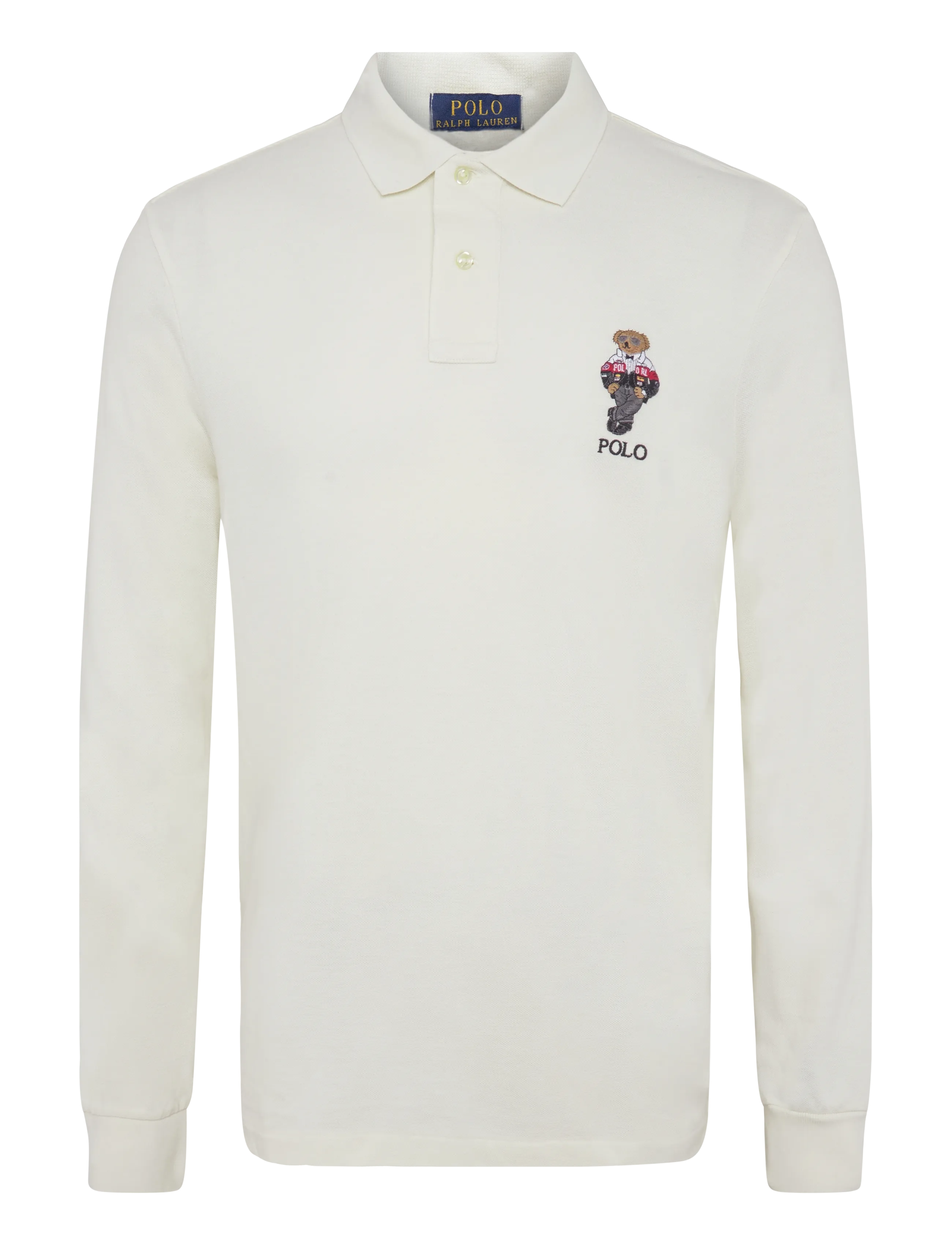 Polo Ralph Lauren - Classic Fit Polo Bear Mesh Polo Shirt - clubhouse cream - 2