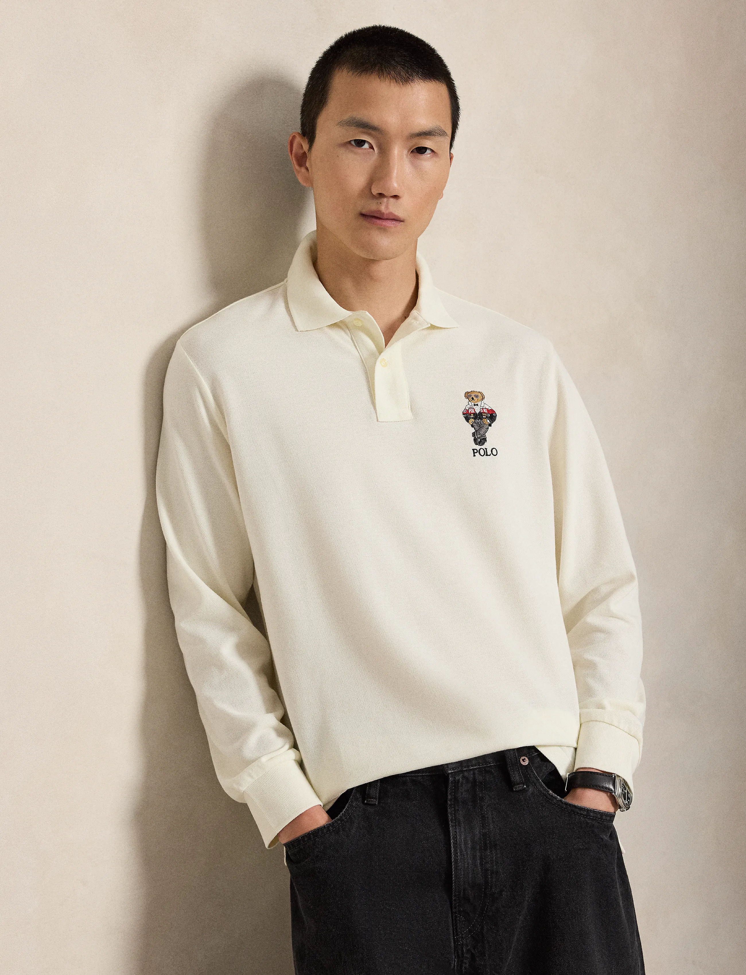 Polo Ralph Lauren Classic Fit Polo Bear Mesh Polo Shirt -  - undefined / undefined