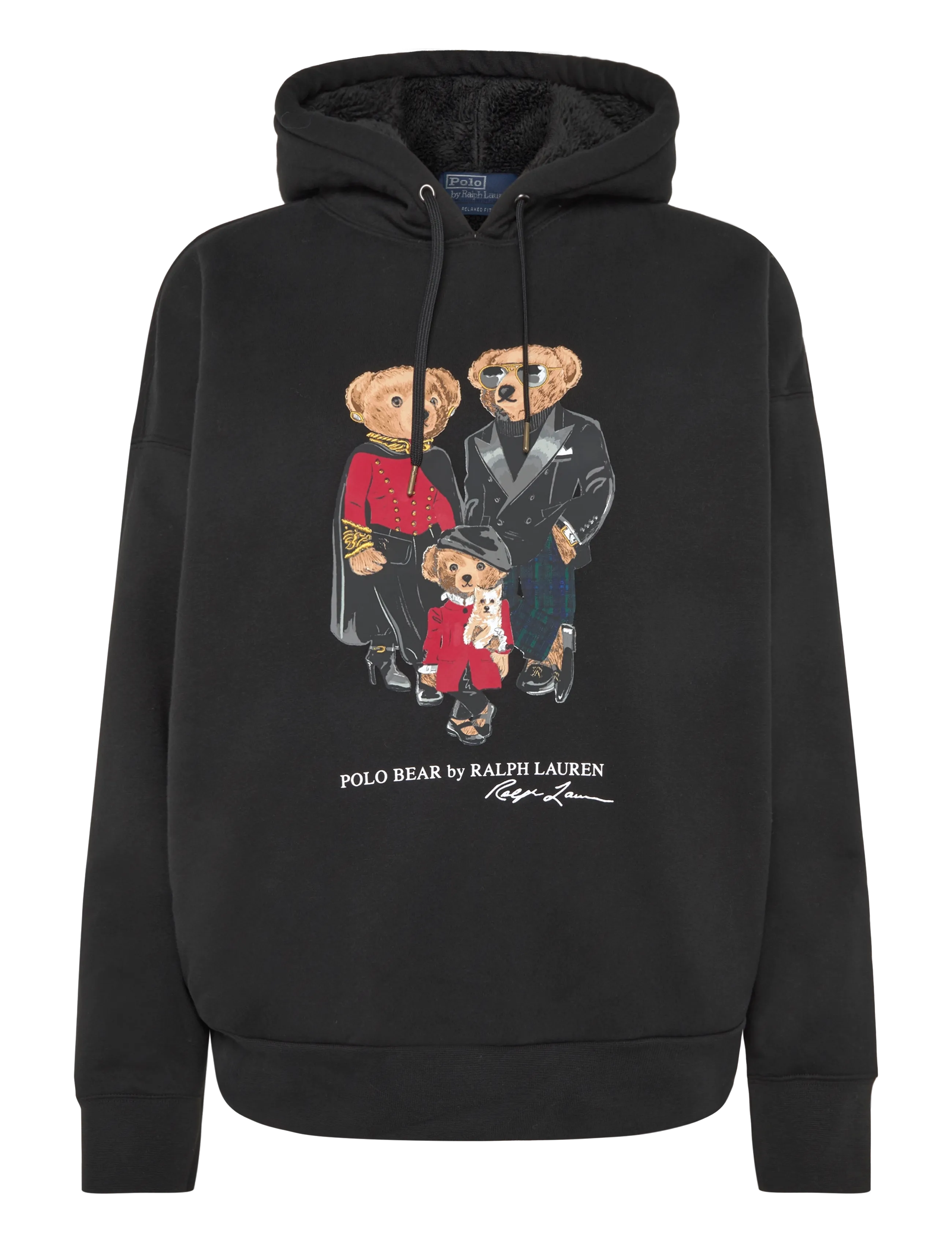 Polo Ralph Lauren Polo Bears Fleece Hoodie - Kapuutsiga dressipluusid - POLO BLACK / black