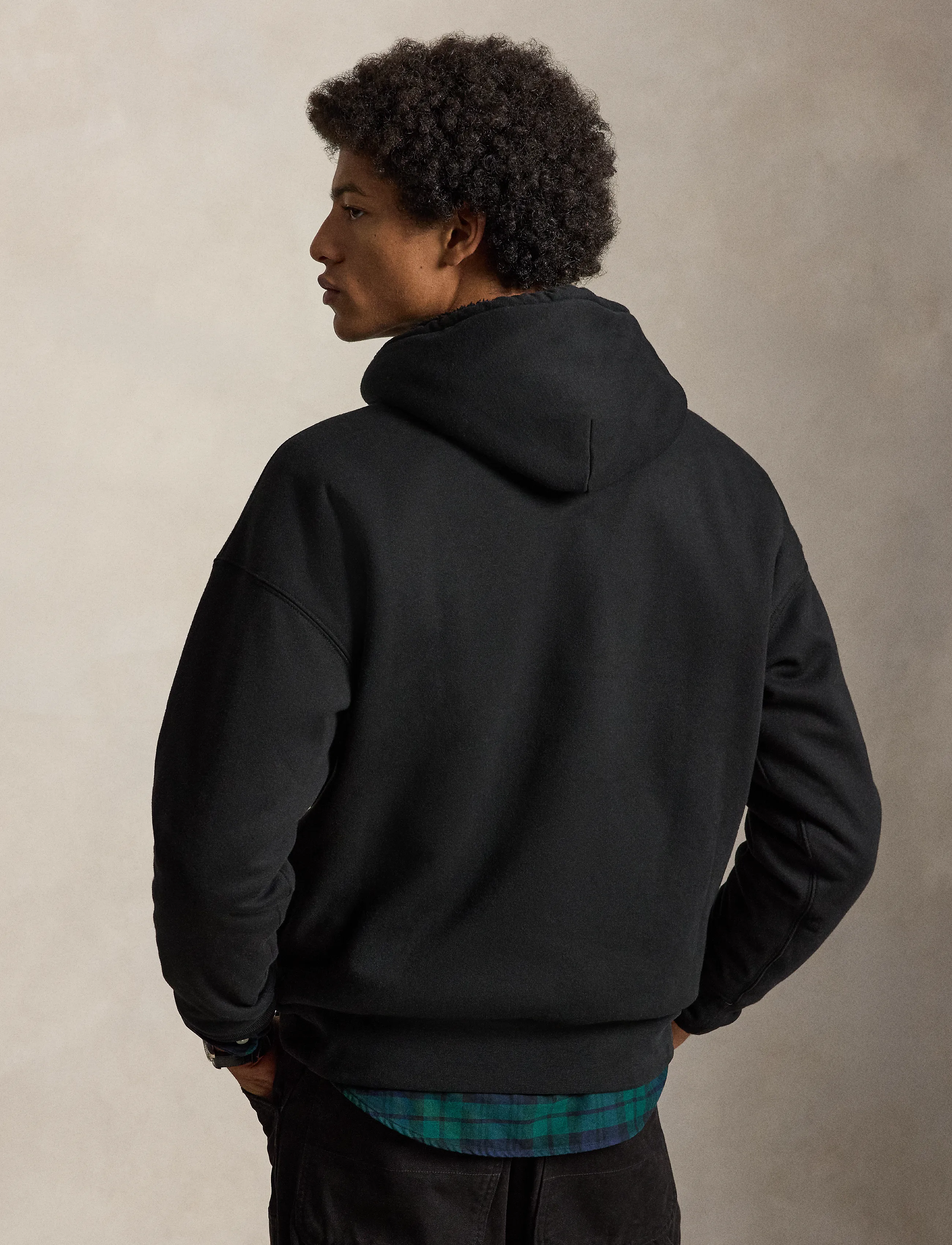 Polo Ralph Lauren - Polo Bear hoodie i fleece - hoodies - polo black - 4