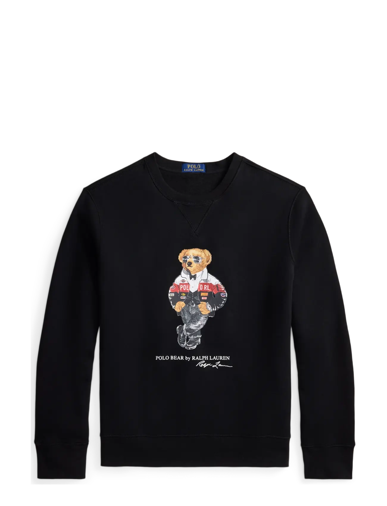Polo Ralph Lauren - Polo Bear Fleece Sweatshirt - sweatshirts - polo black - 2