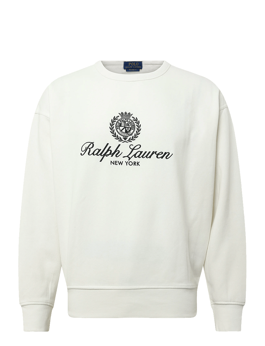 Polo Ralph Lauren - The RL Fleece Relaxed Fit Sweatshirt - trophy cream - 0