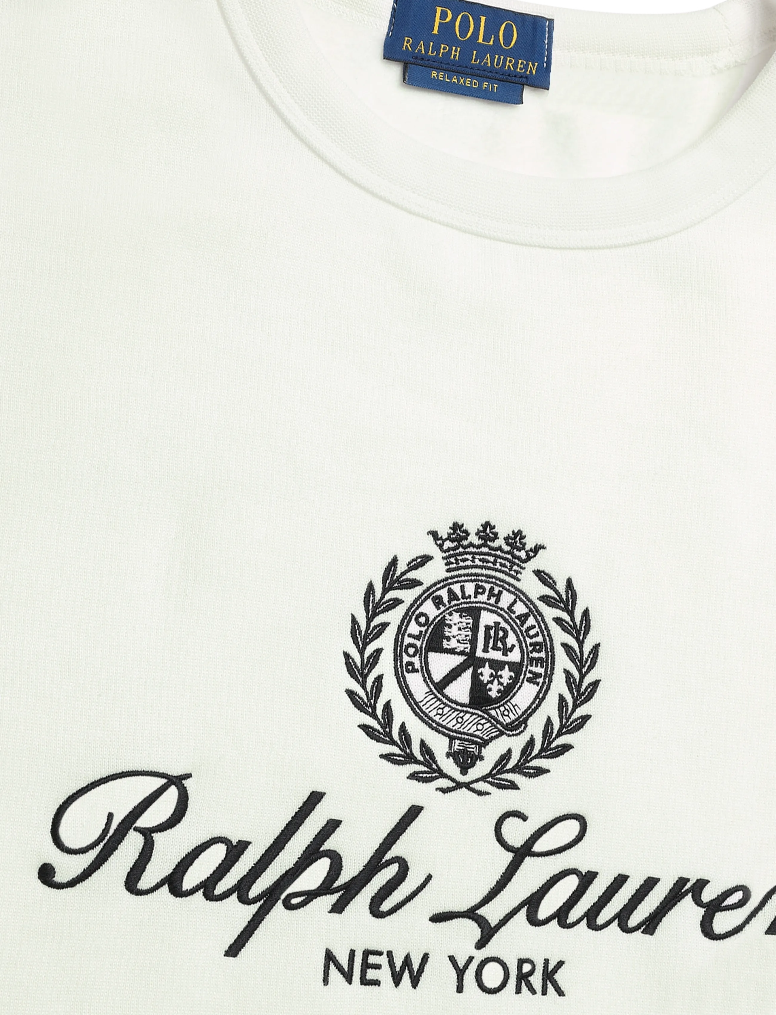 Polo Ralph Lauren - The RL Fleece Relaxed Fit Sweatshirt - trophy cream - 2