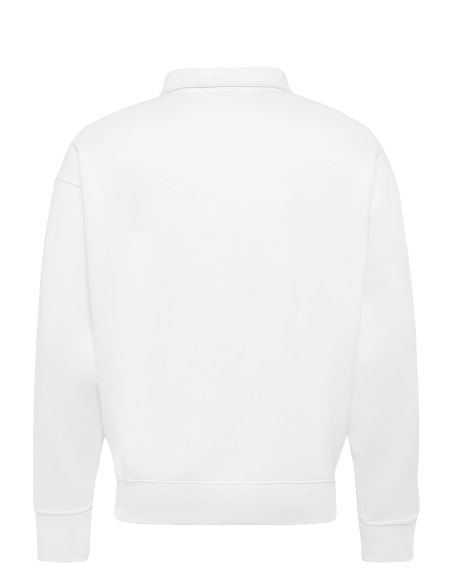 Polo Ralph Lauren - The RL Fleece Relaxed Crest Sweatshirt - poloer i strik med lange ærmer - trophy cream - 1