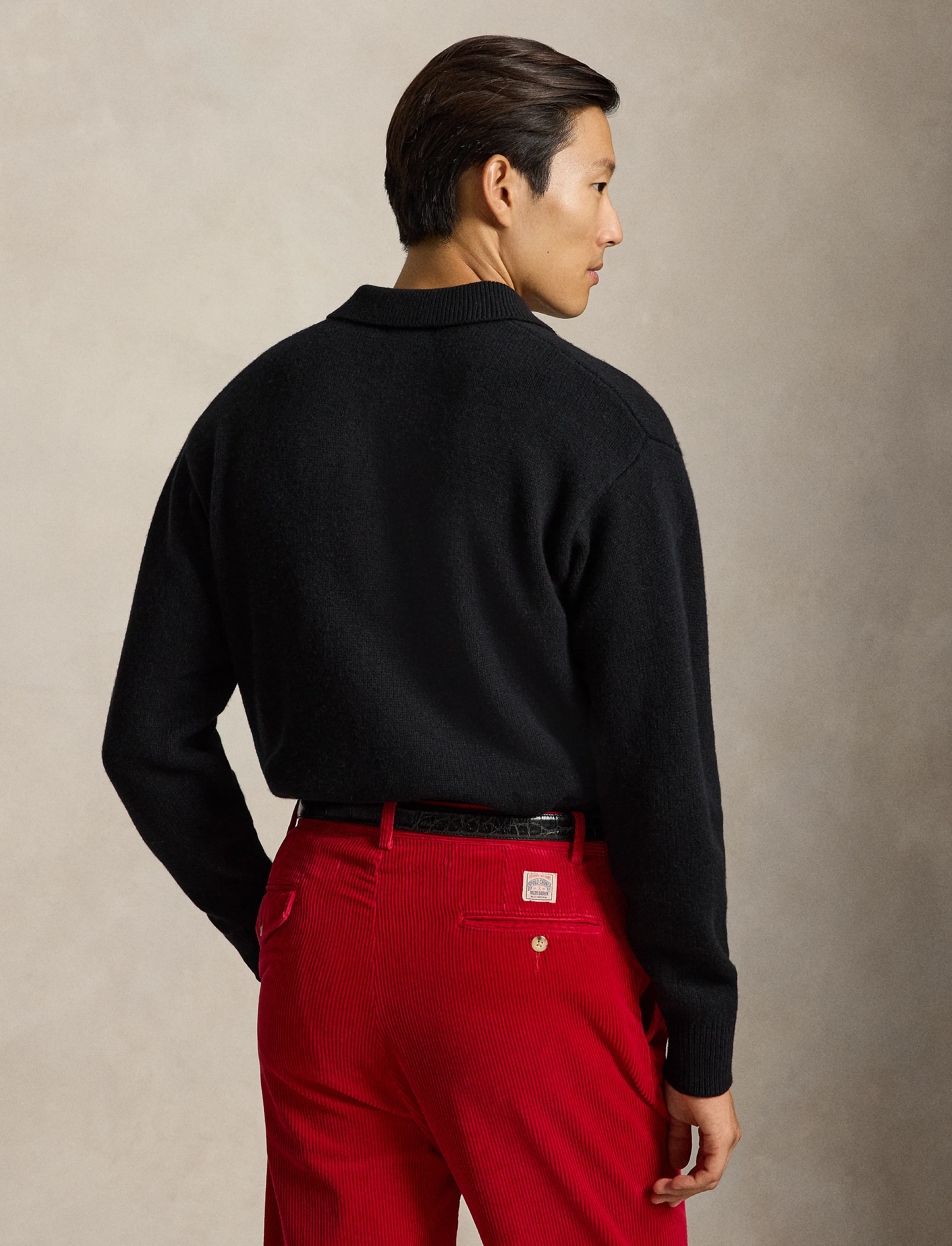 Polo Ralph Lauren - Relaxed Fit Logo Wool-Blend Sweater - polo black - 3