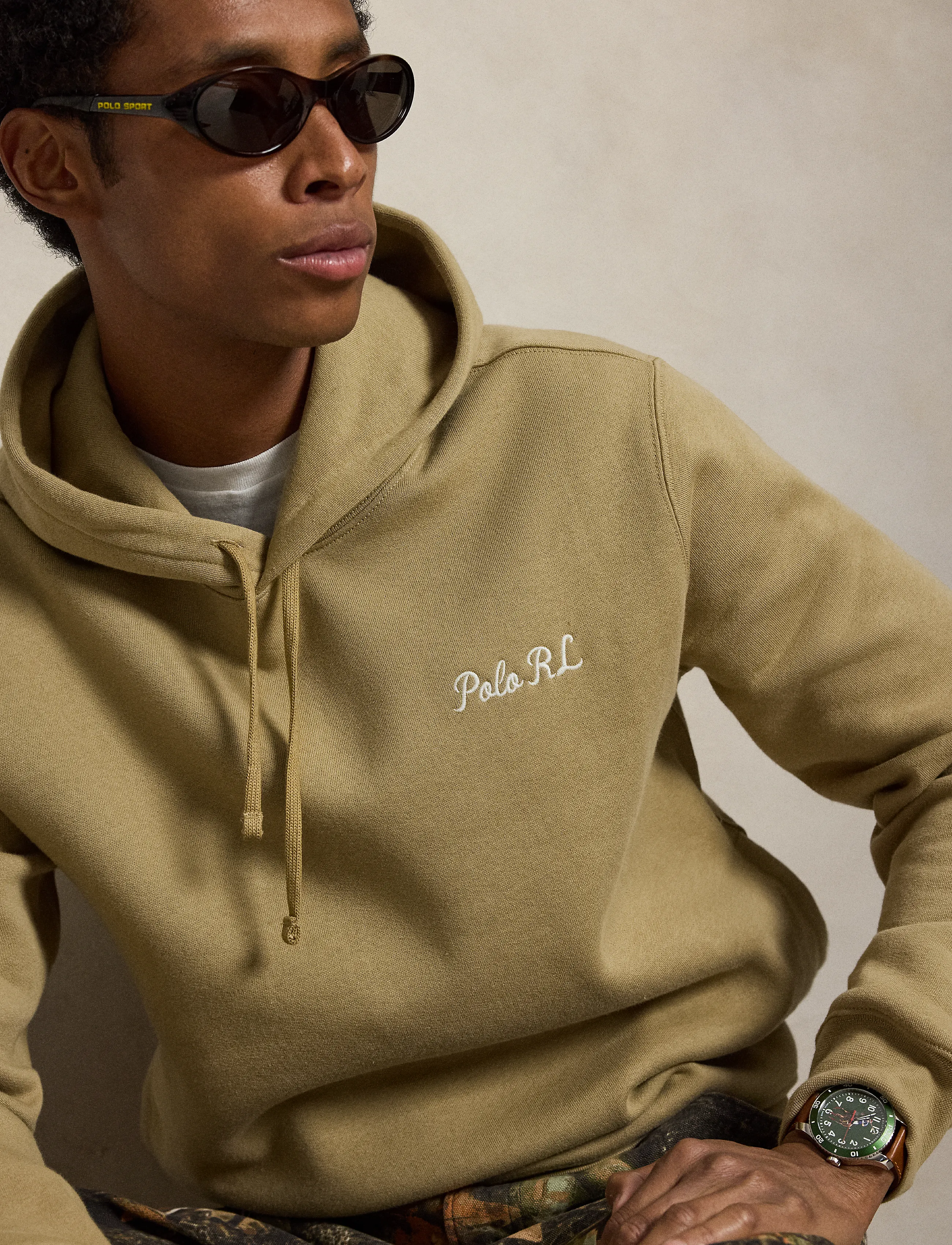 Polo Ralph Lauren - SEASONAL FLEECE-KNT-SWEATSHIRT - rl khaki - 3