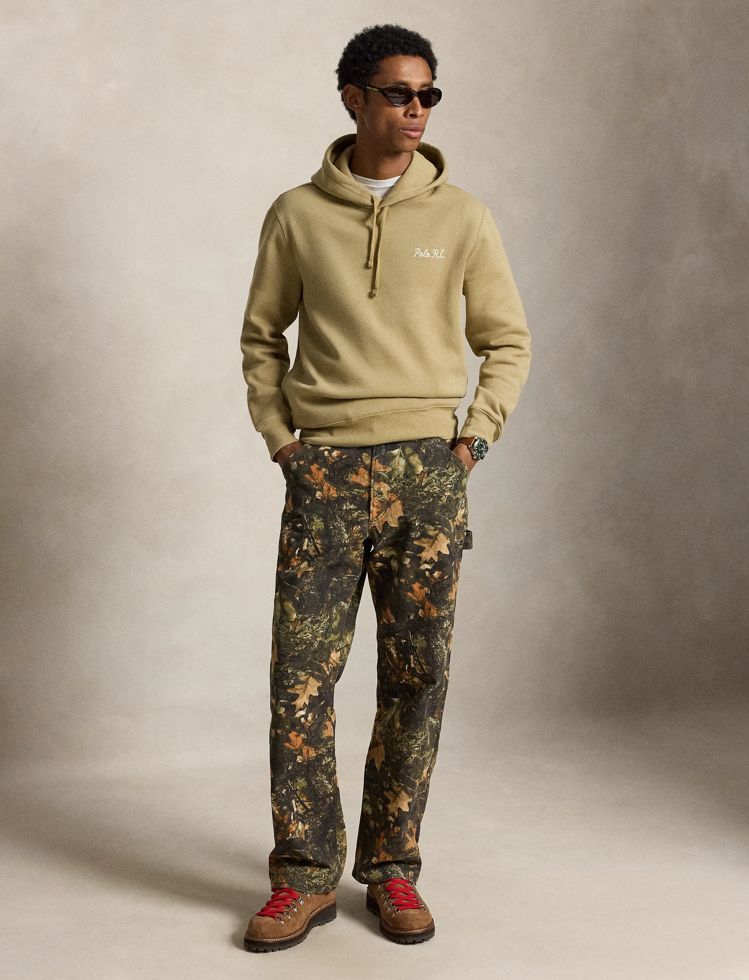 Polo Ralph Lauren - SEASONAL FLEECE-KNT-SWEATSHIRT - rl khaki - 4