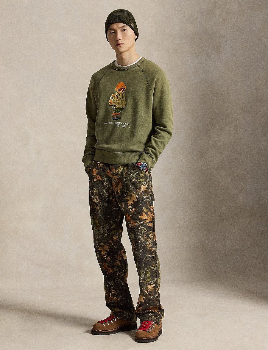 Polo Ralph Lauren - Polo Bear Fleece Sweatshirt - cruise olive - 3