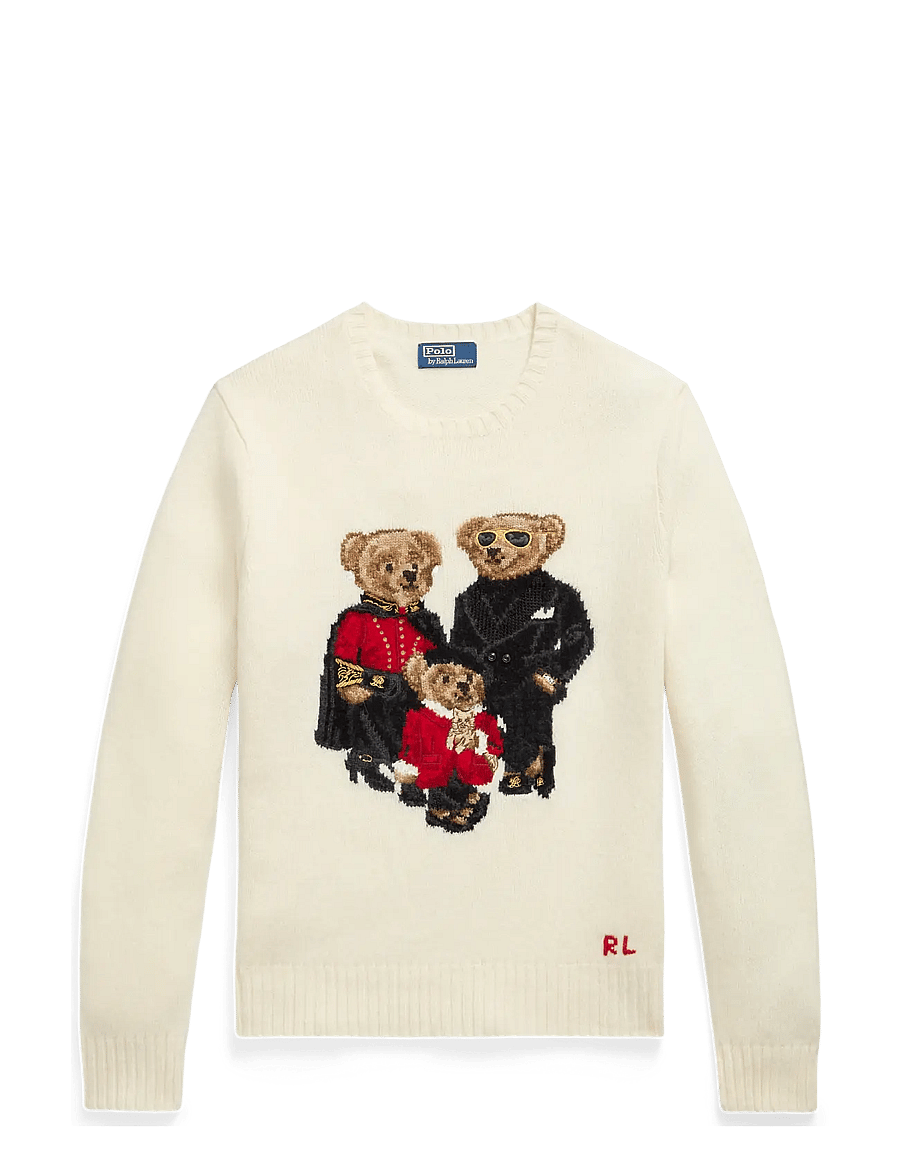 Polo Ralph Lauren - Polo Bears Sweater - rundhals - authentic cream - 0