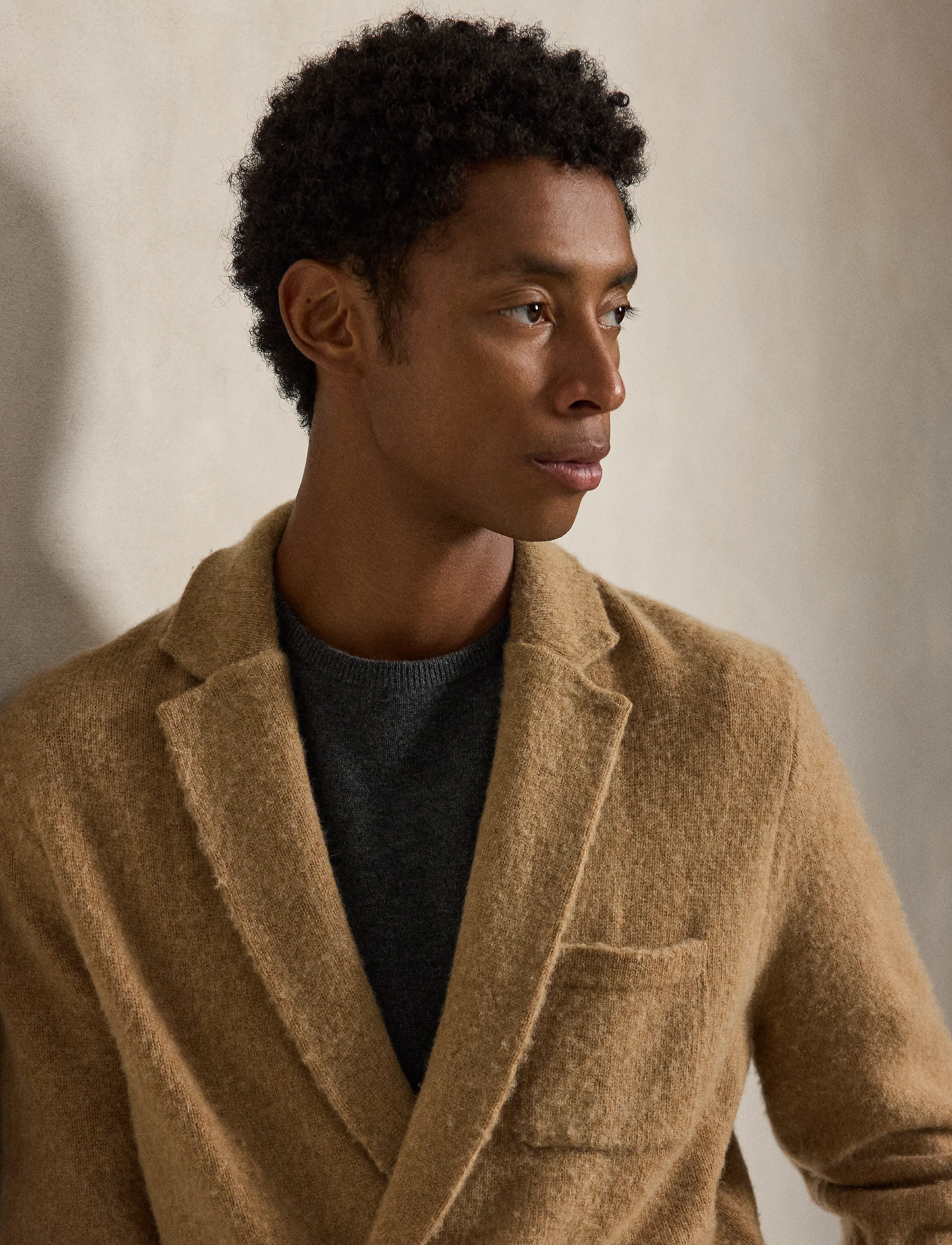 Polo Ralph Lauren Wool-Cashmere Blazer Cardigan herr – bild 5