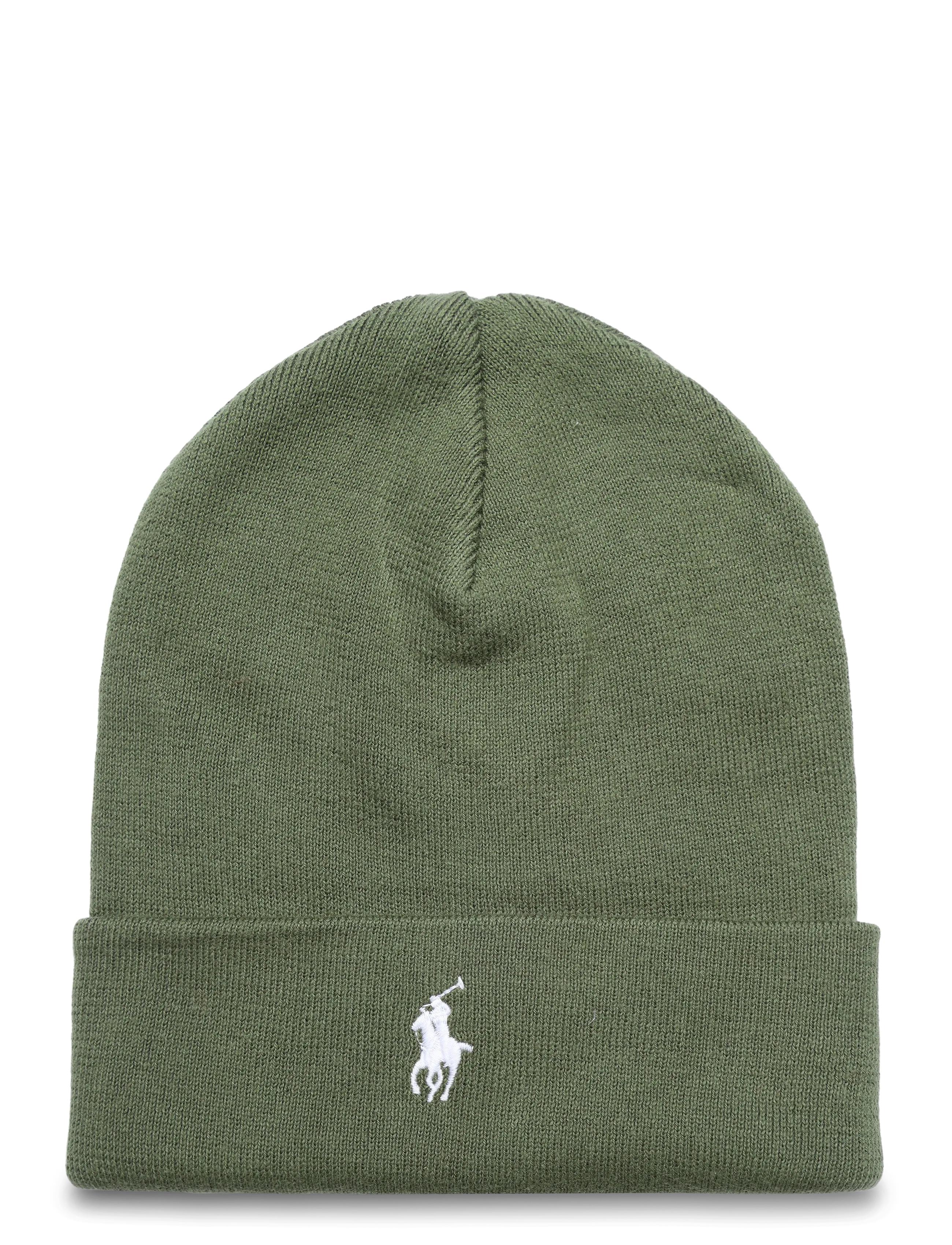 Polo Ralph Lauren 32/3 COTTON-SWTR-HAT - Inspiration - CRUISE OLIVE W/ C / khaki/green