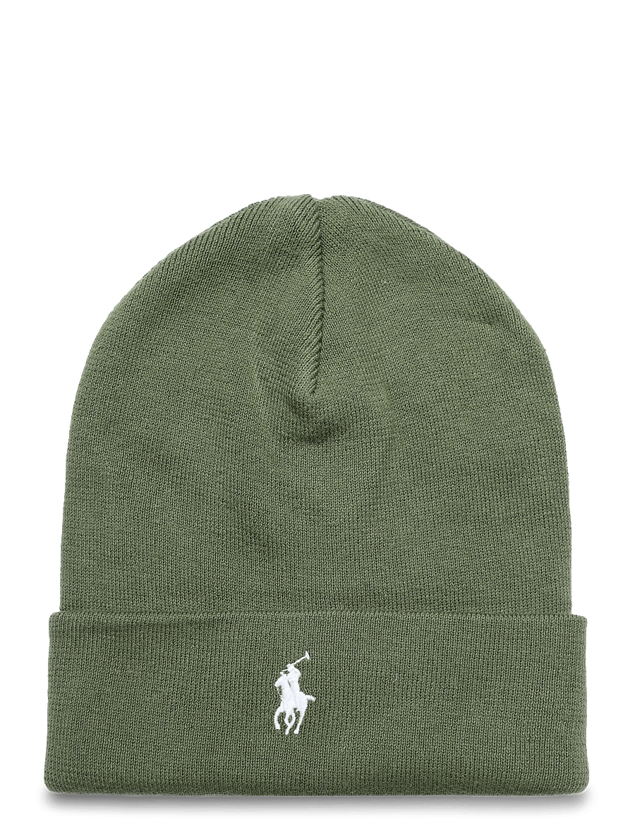 Polo Ralph Lauren - 32/3 COTTON-SWTR-HAT - nach anlass kaufen - cruise olive w/ c - 0