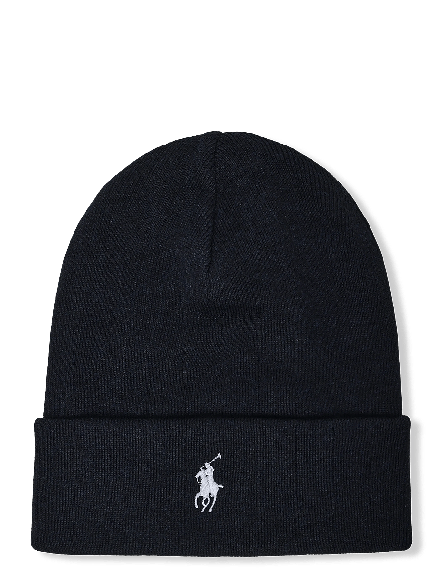 Polo Ralph Lauren - 32/3 COTTON-SWTR-HAT - shop etter anledning - navy hthr w/ c173 - 0