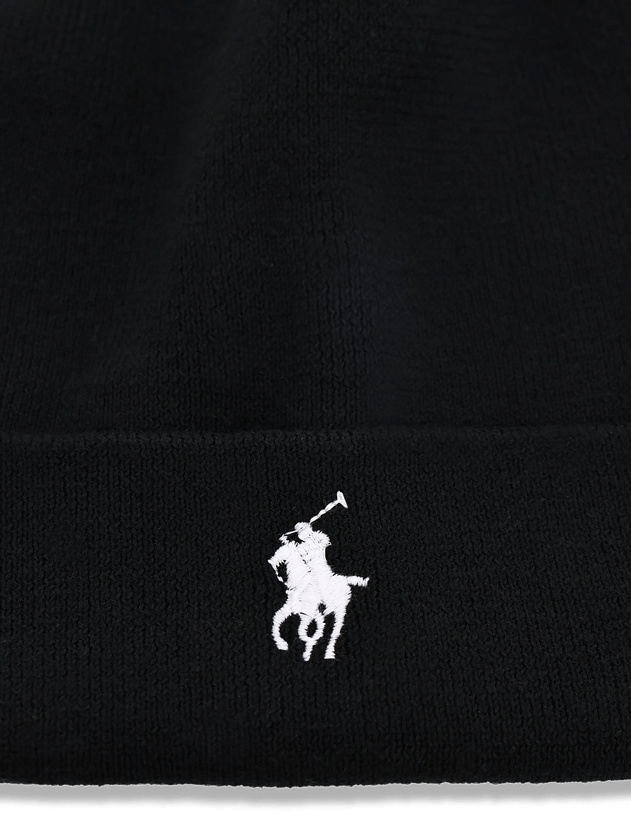 Polo Ralph Lauren - 32/3 COTTON-SWTR-HAT - shop efter anledning - polo black w/ c17 - 2