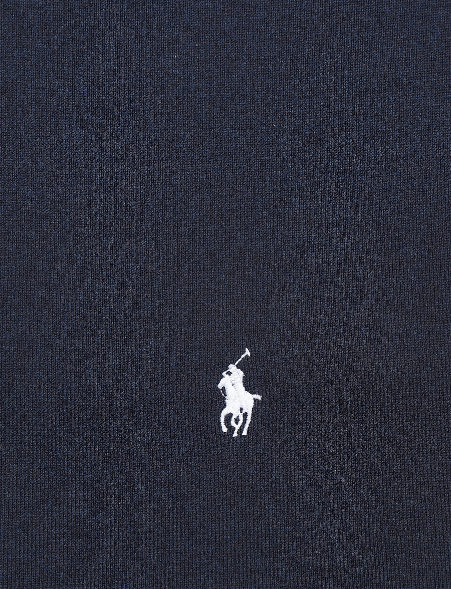 Polo Ralph Lauren - 32/3 COTTON-SWTR-SCARF - winterschals - navy hthr w/ c173 - 2