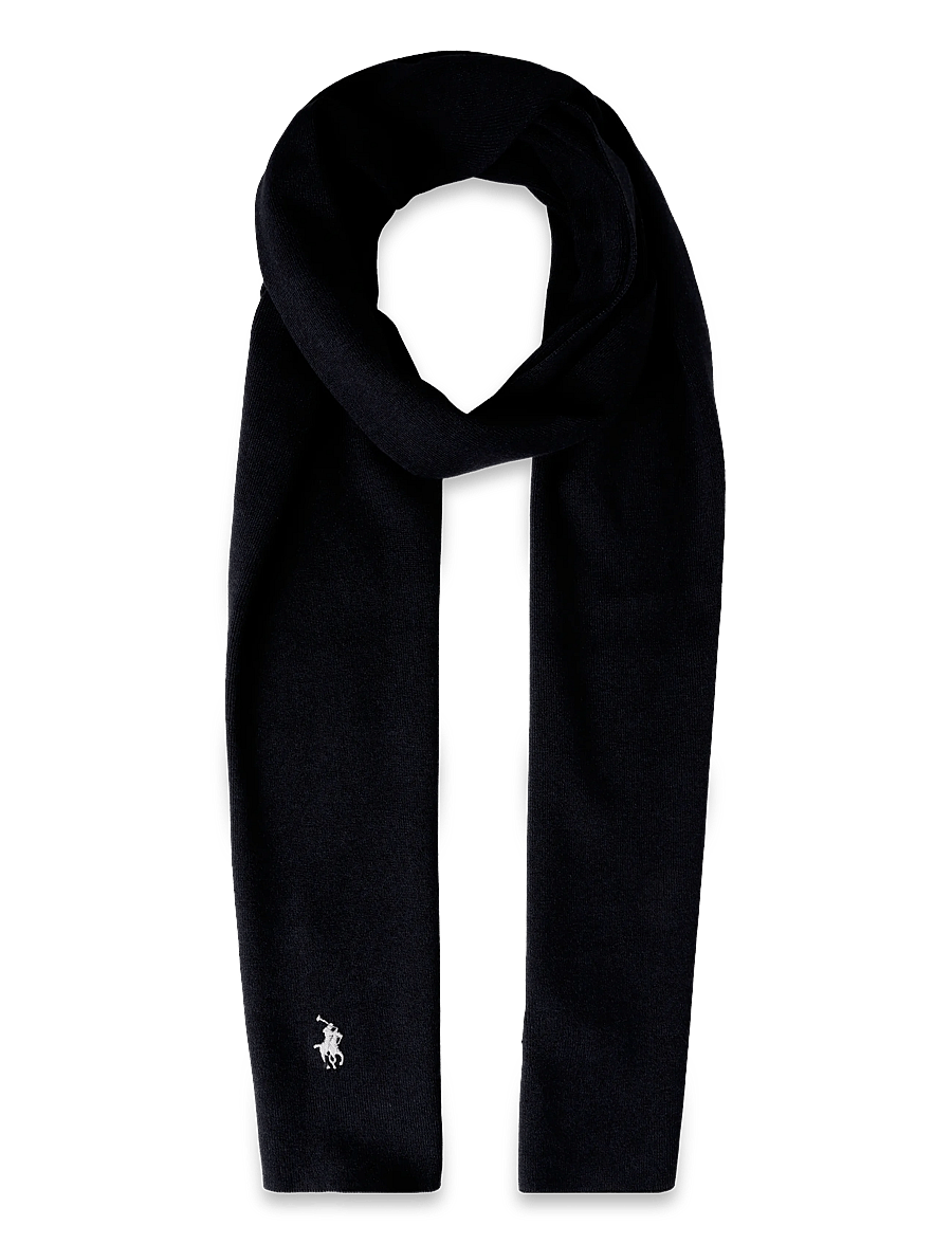Polo Ralph Lauren - Rib-Knit Cotton Beanie & Scarf Gift Set - kupuj według okazji - navy hthr w/ c173 - 2
