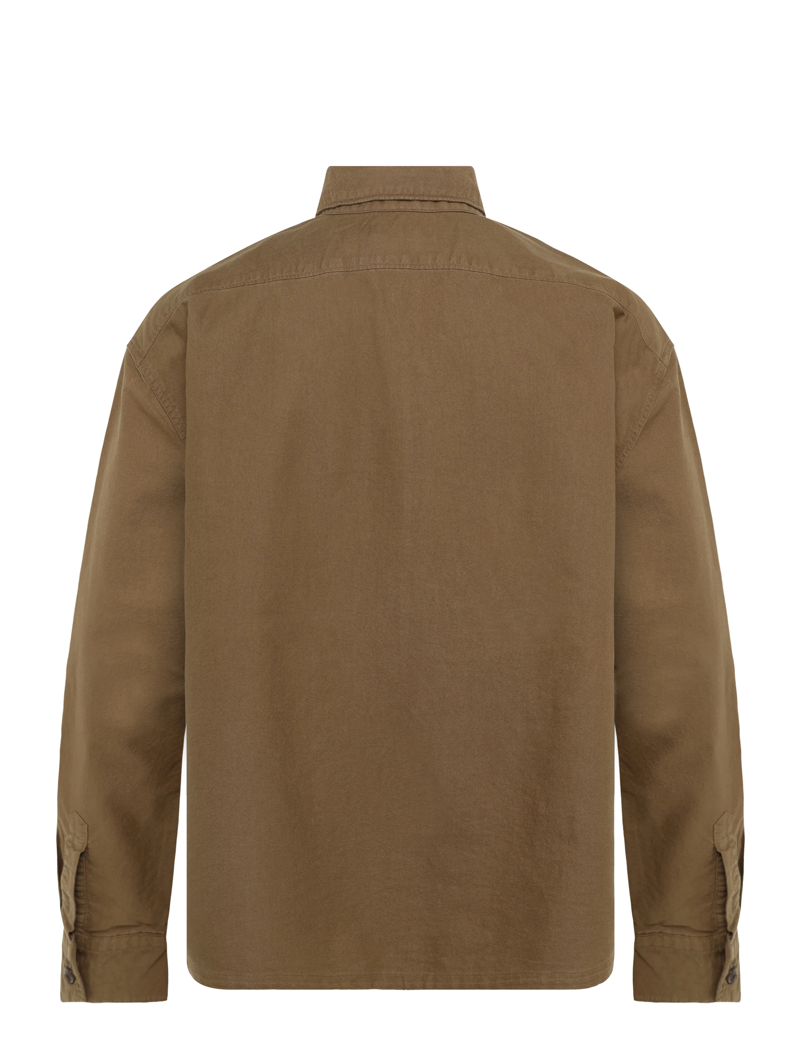 Polo Ralph Lauren - Relaxed Oxford Full-Zip Overshirt - vestes de printemps - chestnut - 1